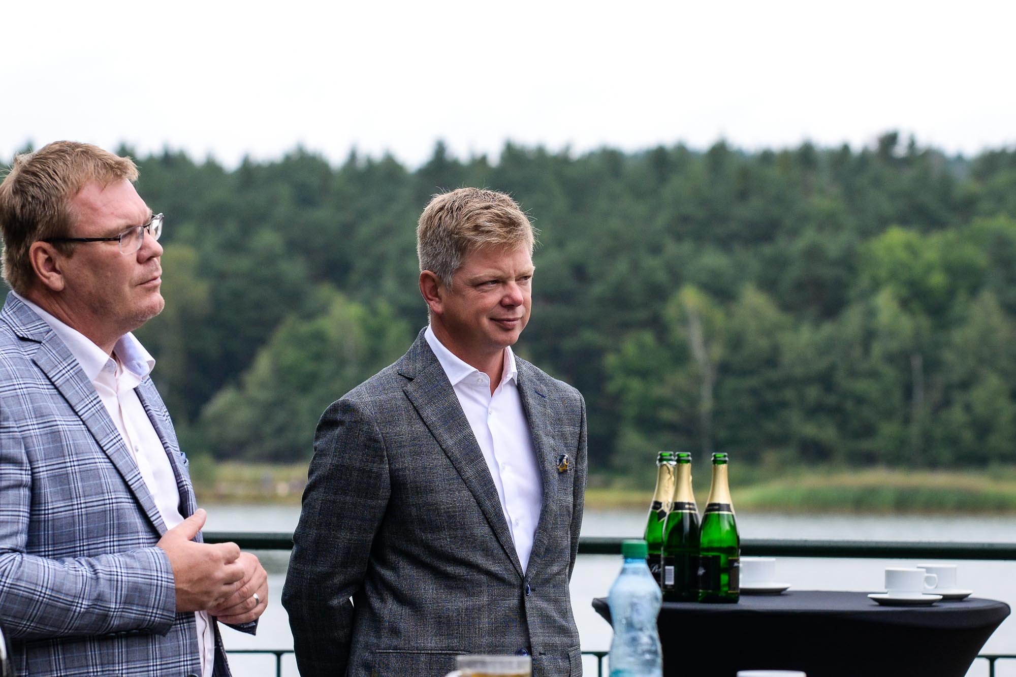 Plzeň začíná napouštět Velký bolevecký rybník přečištěnou vodou z Berounky (foto: M. Pecuch, 16.9.2022)