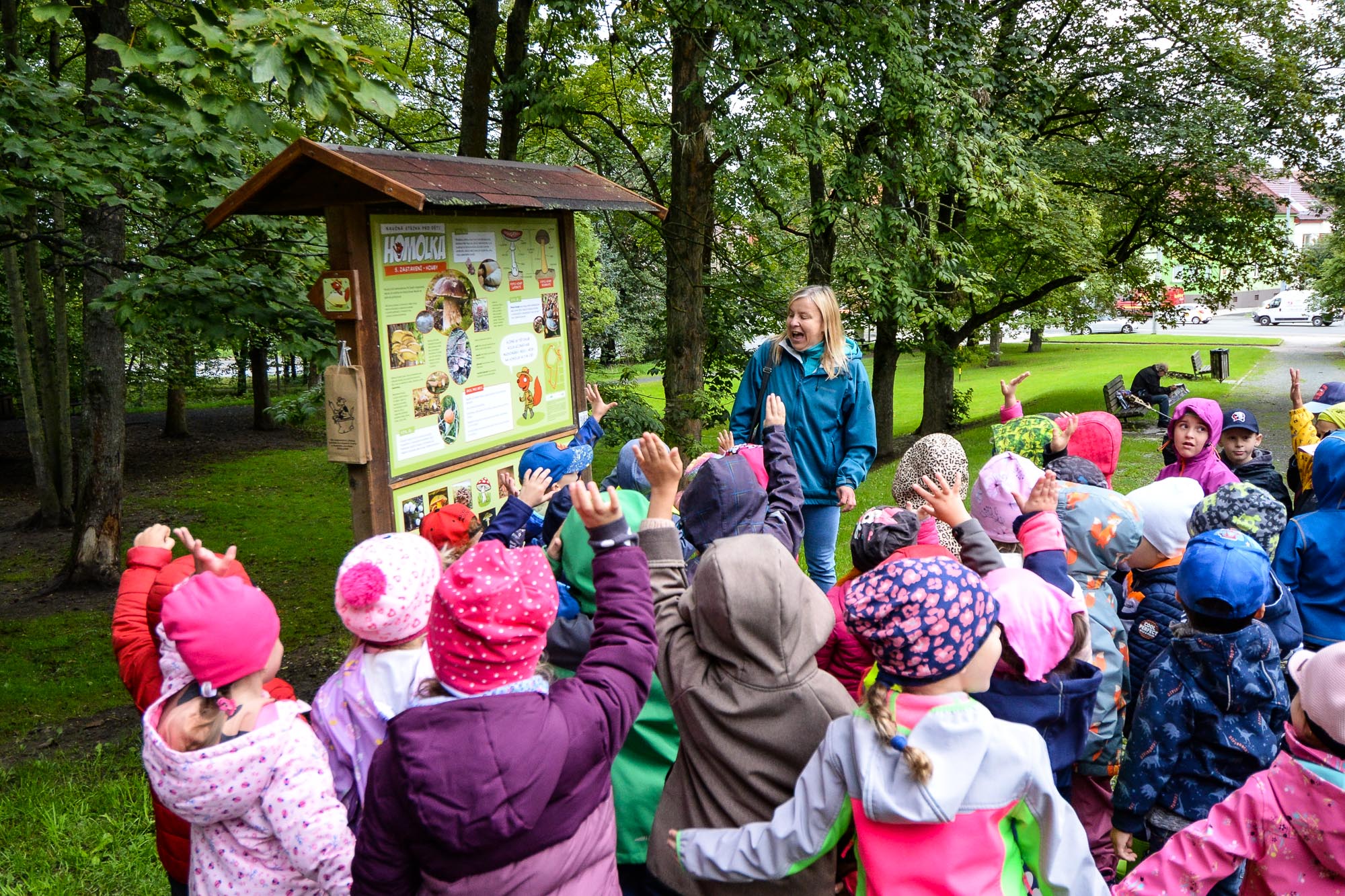 Otevření naučné stezky Homolka (foto: M. Pecuch, 19.9.2022)