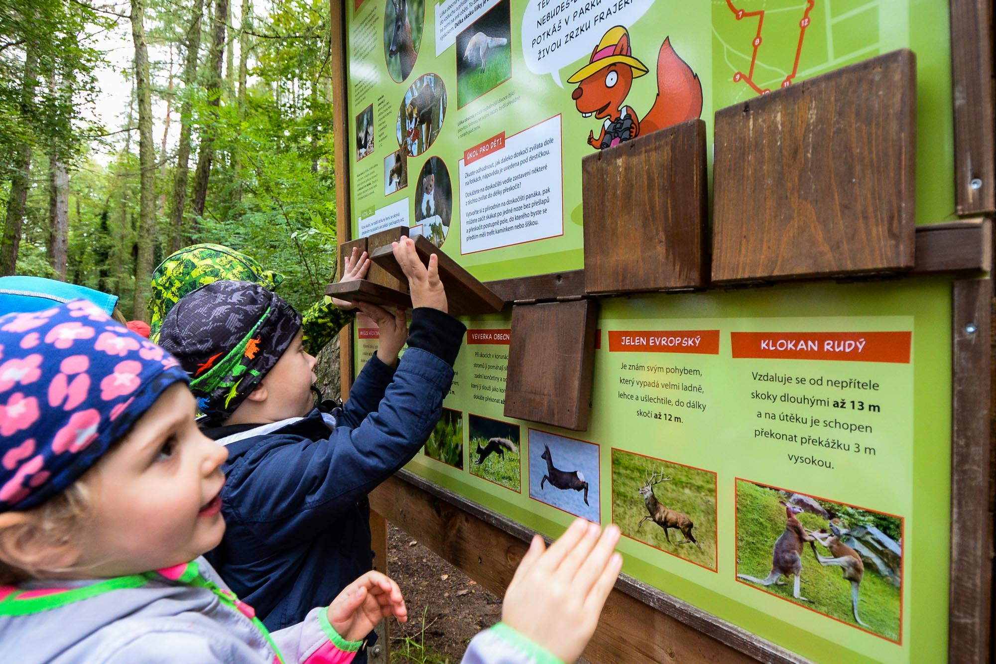 Otevření naučné stezky Homolka