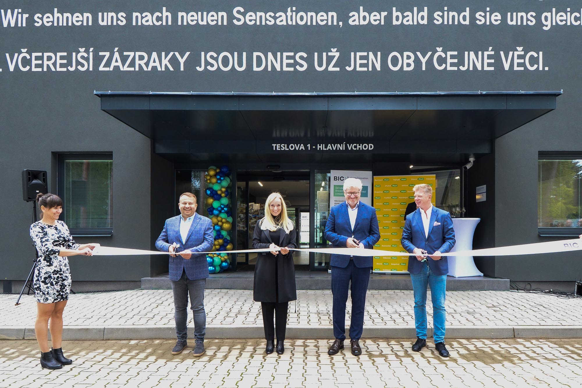 BIC Plzeň nabízí moderní technologické centrum (foto: M. Pecuch, 20.9.2022)