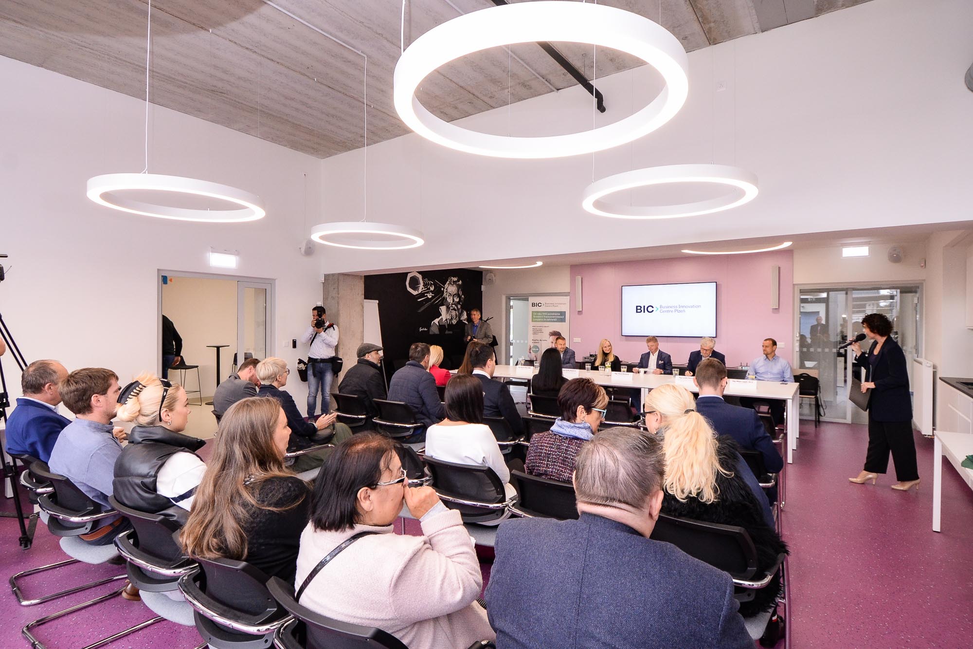 BIC Plzeň nabízí moderní technologické centrum (foto: M. Pecuch, 20.9.2022)