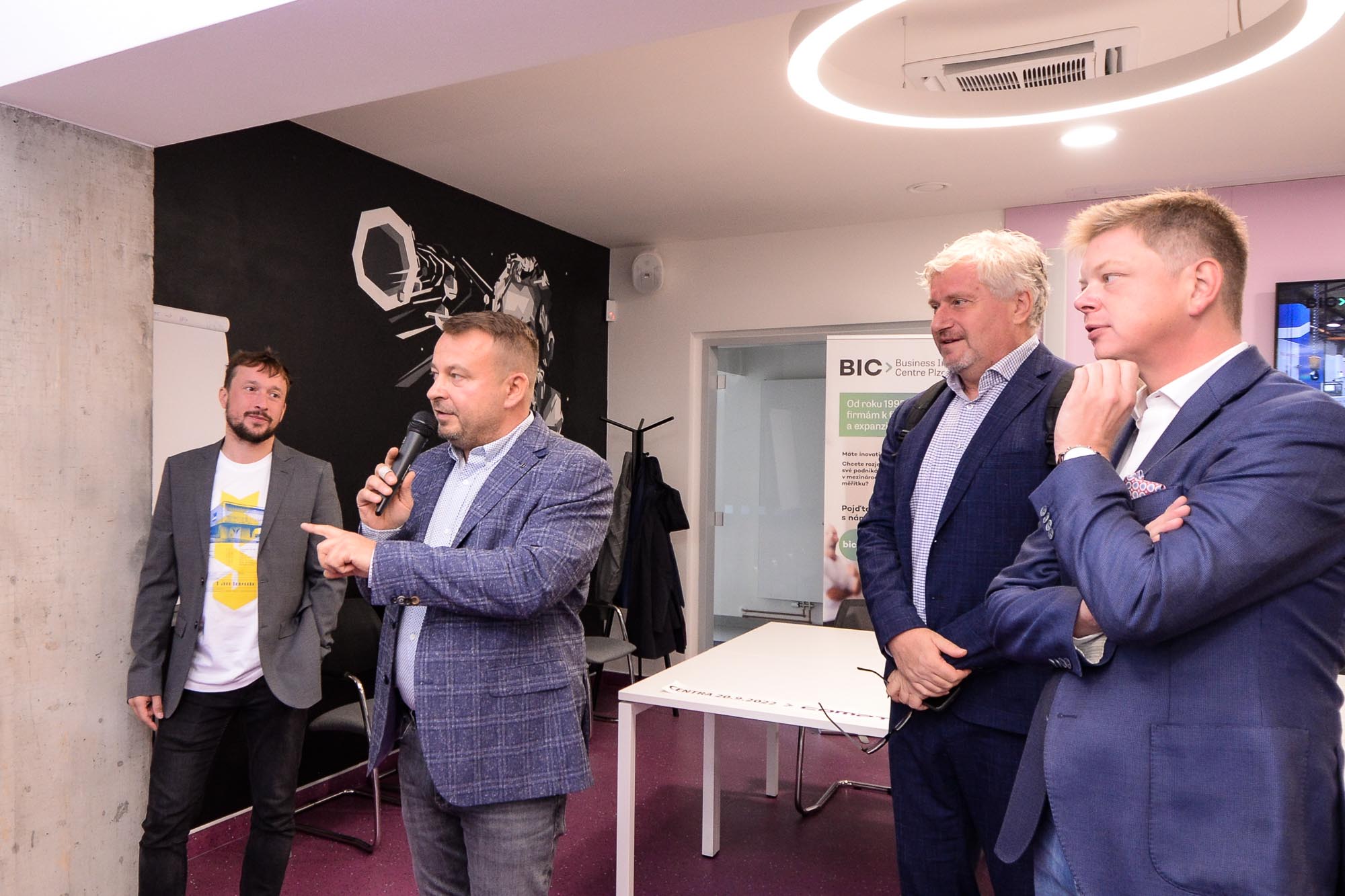 BIC Plzeň nabízí moderní technologické centrum (foto: M. Pecuch, 20.9.2022)