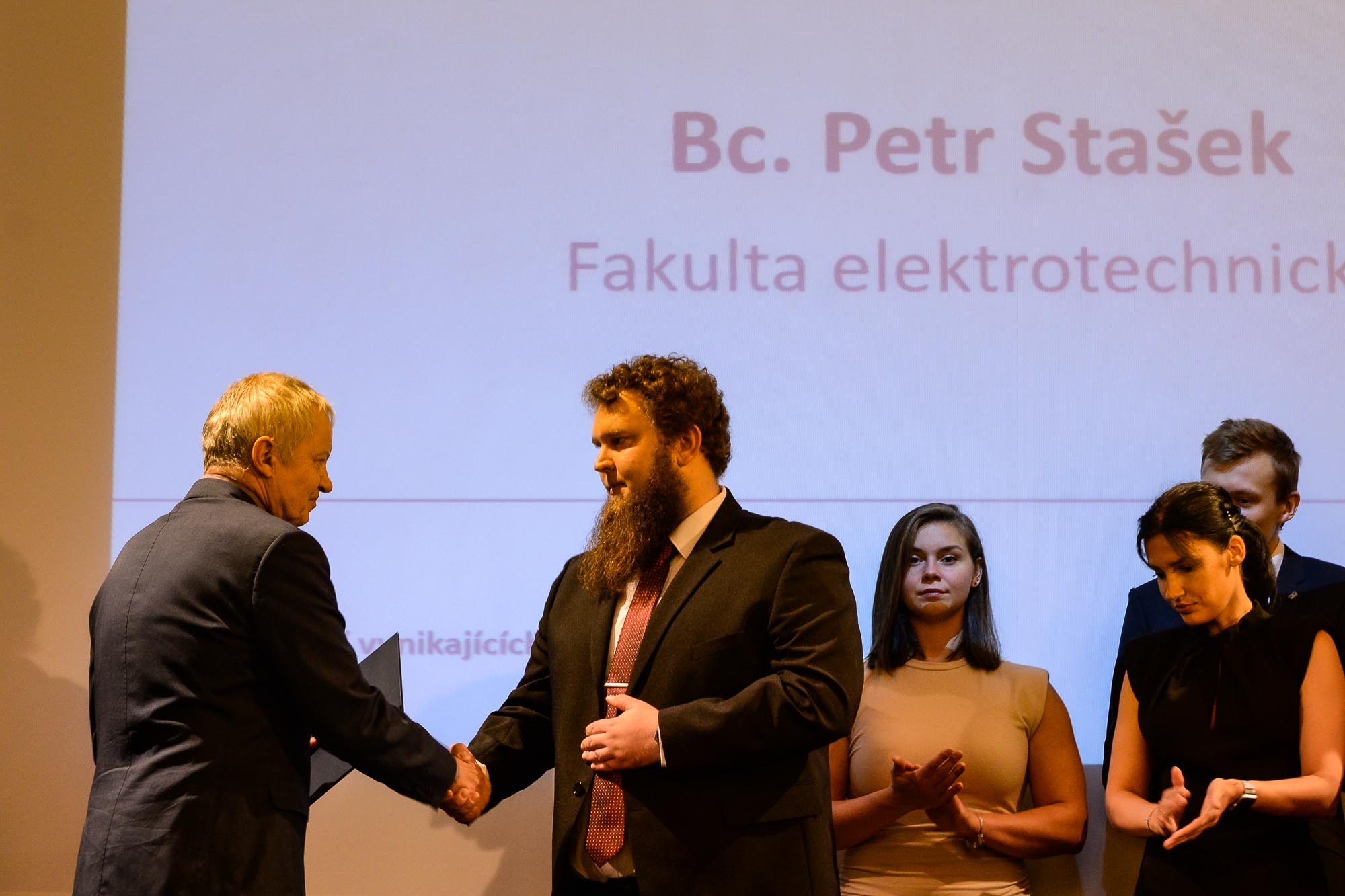 Předávání stipendia primátora města Plzně (foto: M. Pecuch, 11.10.2022)