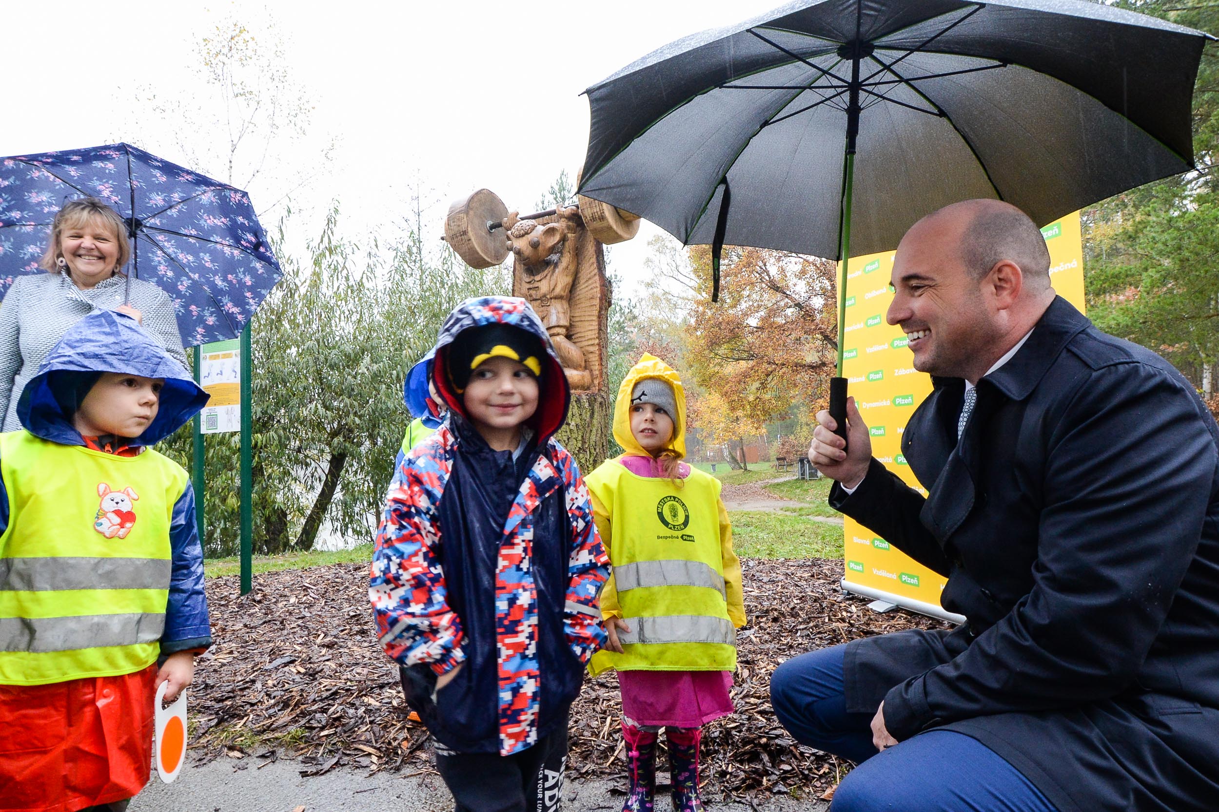 Doplnění Zážitkového okruhu Spejbla a Hurvínka (foto: M. Pecuch, 4.11.2022)