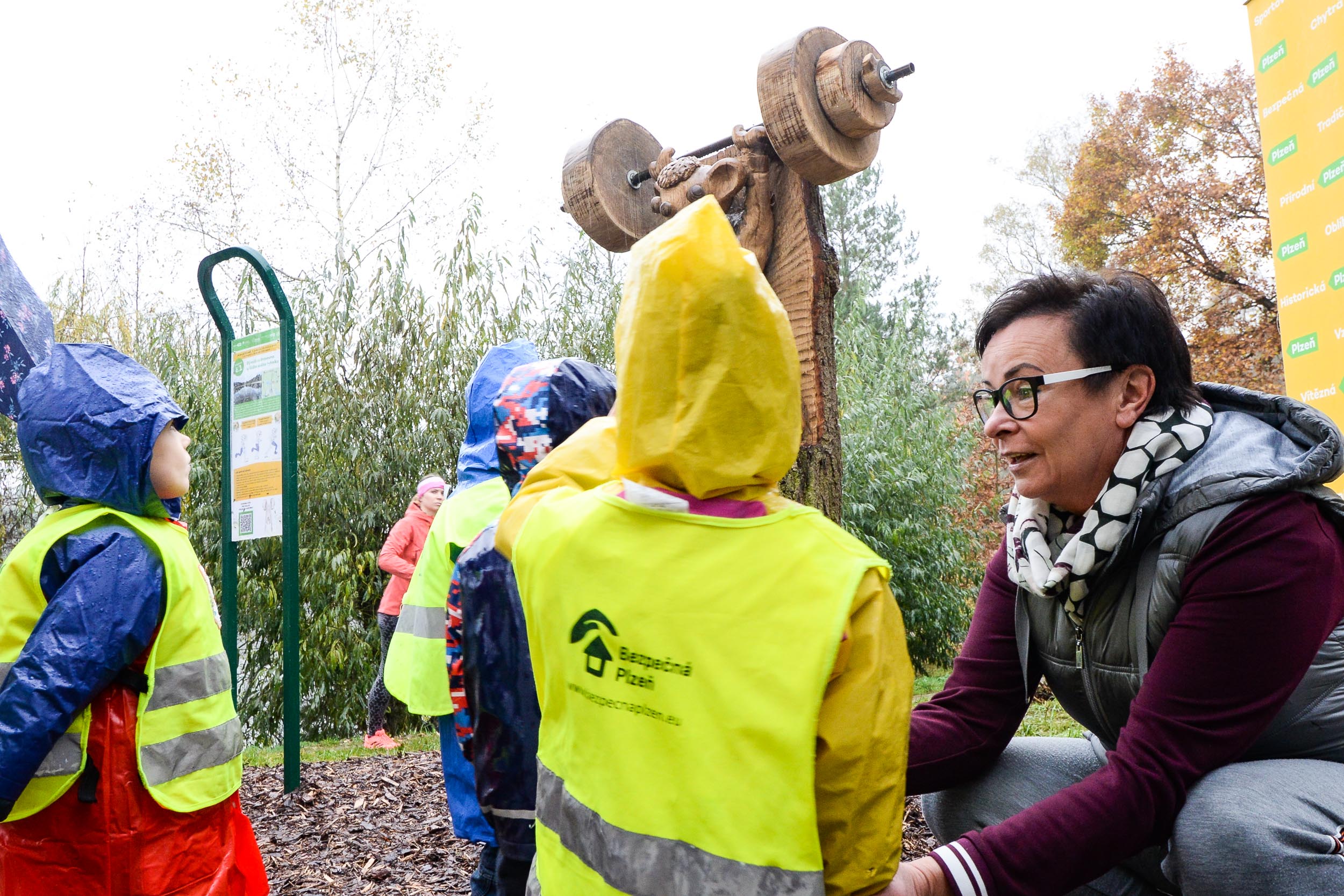 Doplnění Zážitkového okruhu Spejbla a Hurvínka (foto: M. Pecuch, 4.11.2022)