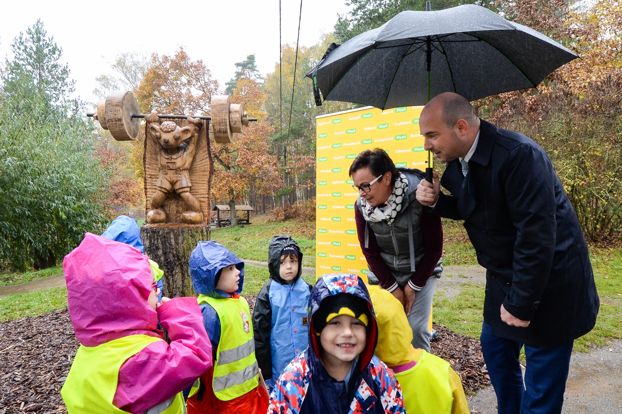Doplnění Zážitkového okruhu Spejbla a Hurvínka (foto: M. Pecuch, 4.11.2022)