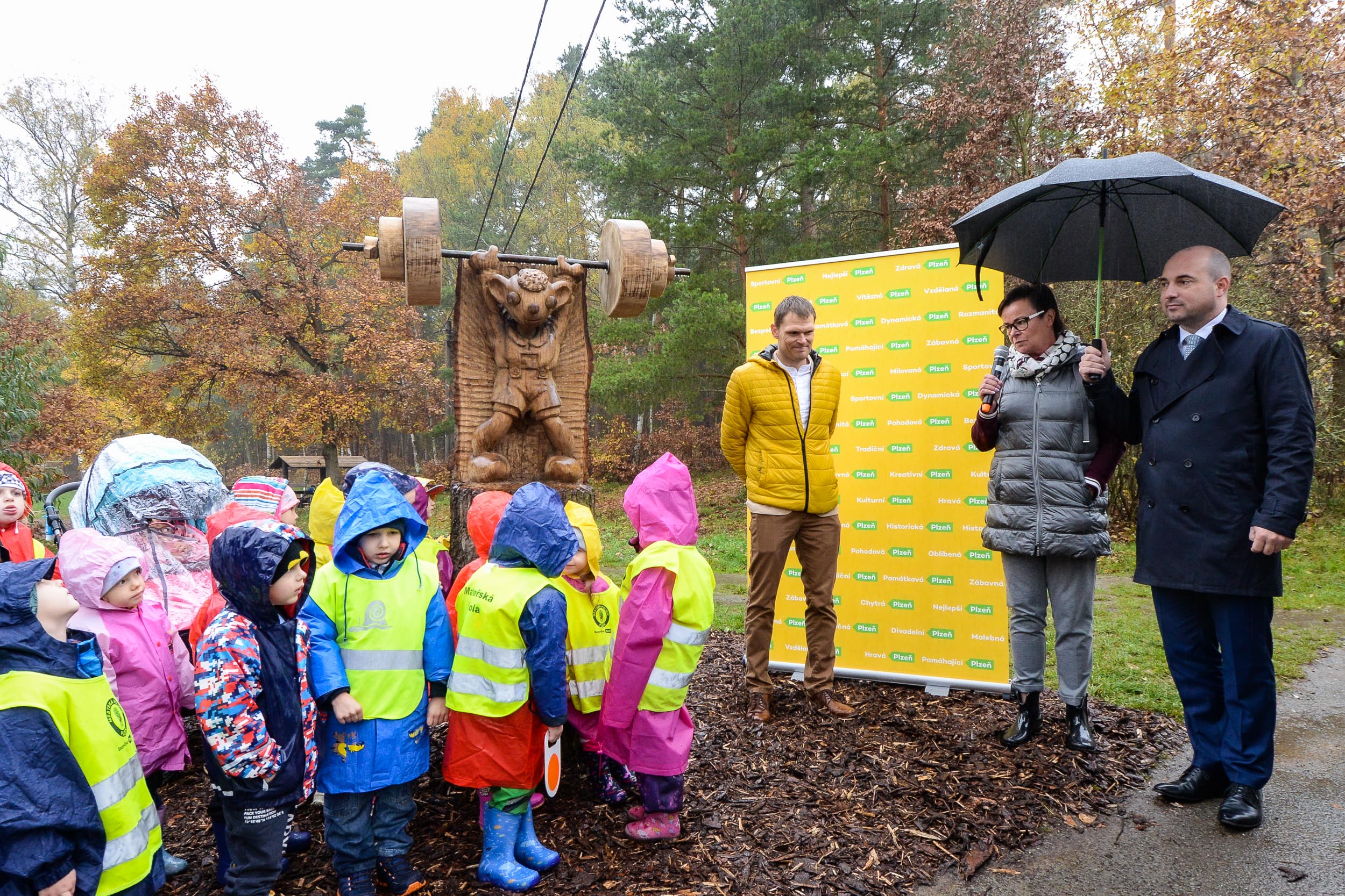 Doplnění Zážitkového okruhu Spejbla a Hurvínka (foto: M. Pecuch, 4.11.2022)