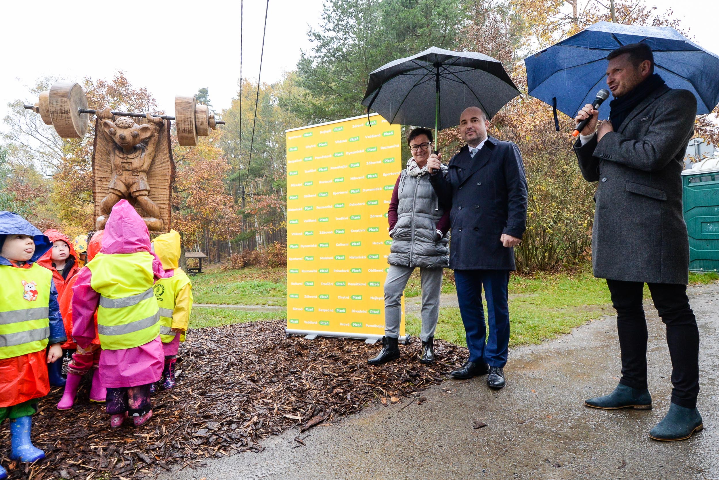 Doplnění Zážitkového okruhu Spejbla a Hurvínka (foto: M. Pecuch, 4.11.2022)