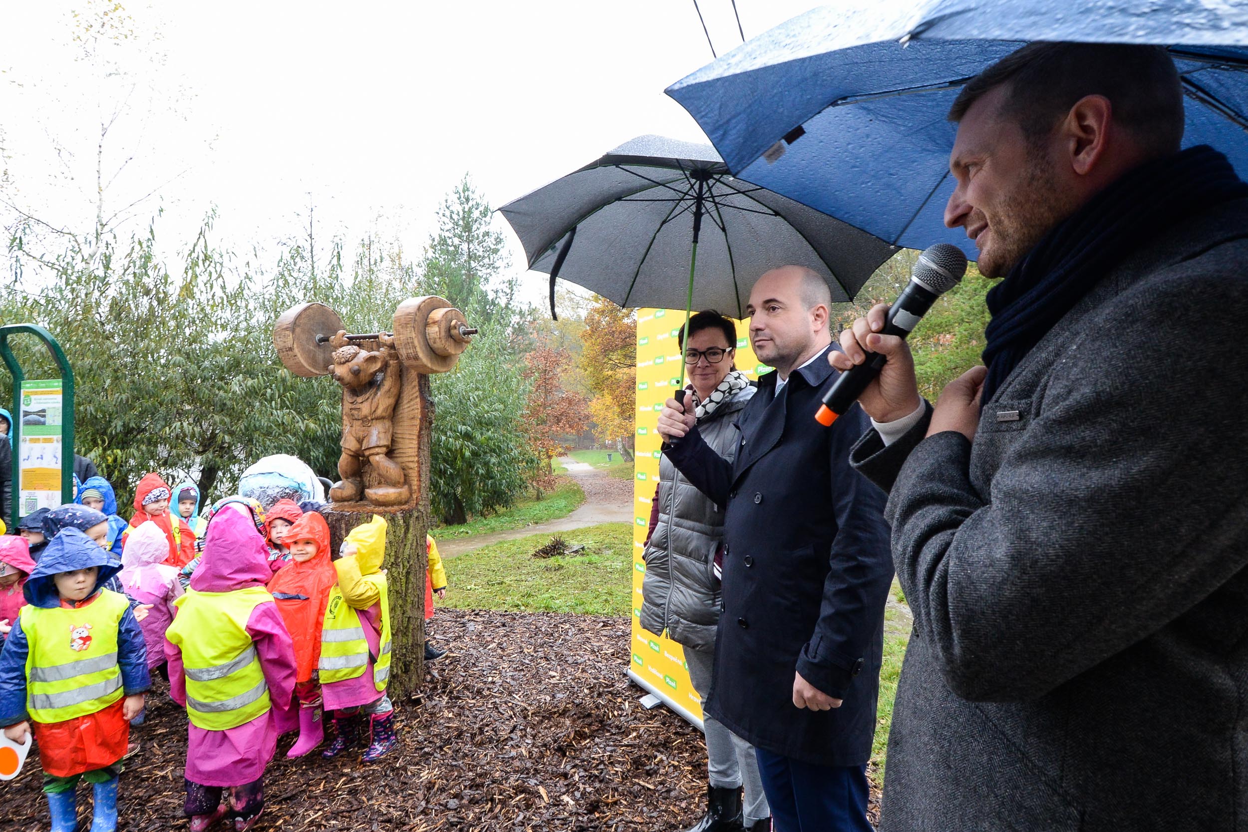 Doplnění Zážitkového okruhu Spejbla a Hurvínka (foto: M. Pecuch, 4.11.2022)