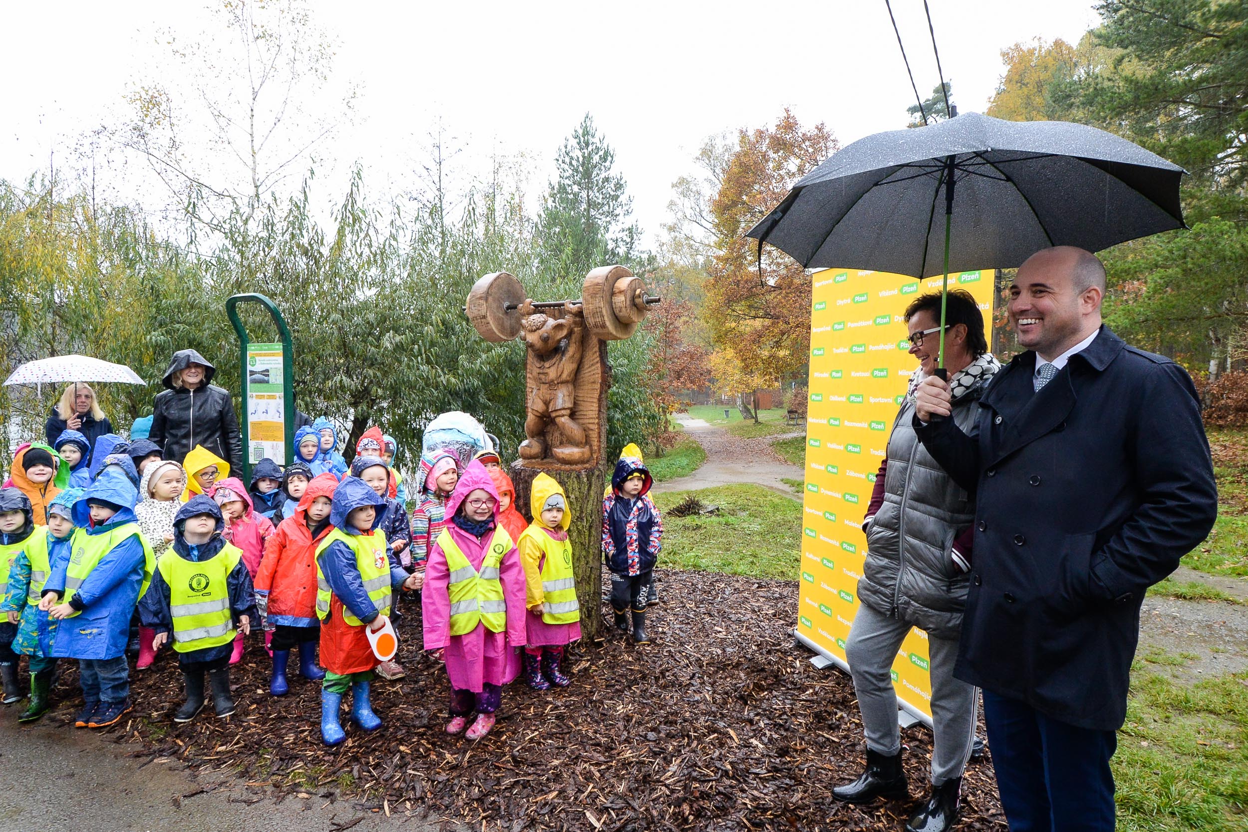 Doplnění Zážitkového okruhu Spejbla a Hurvínka (foto: M. Pecuch, 4.11.2022)