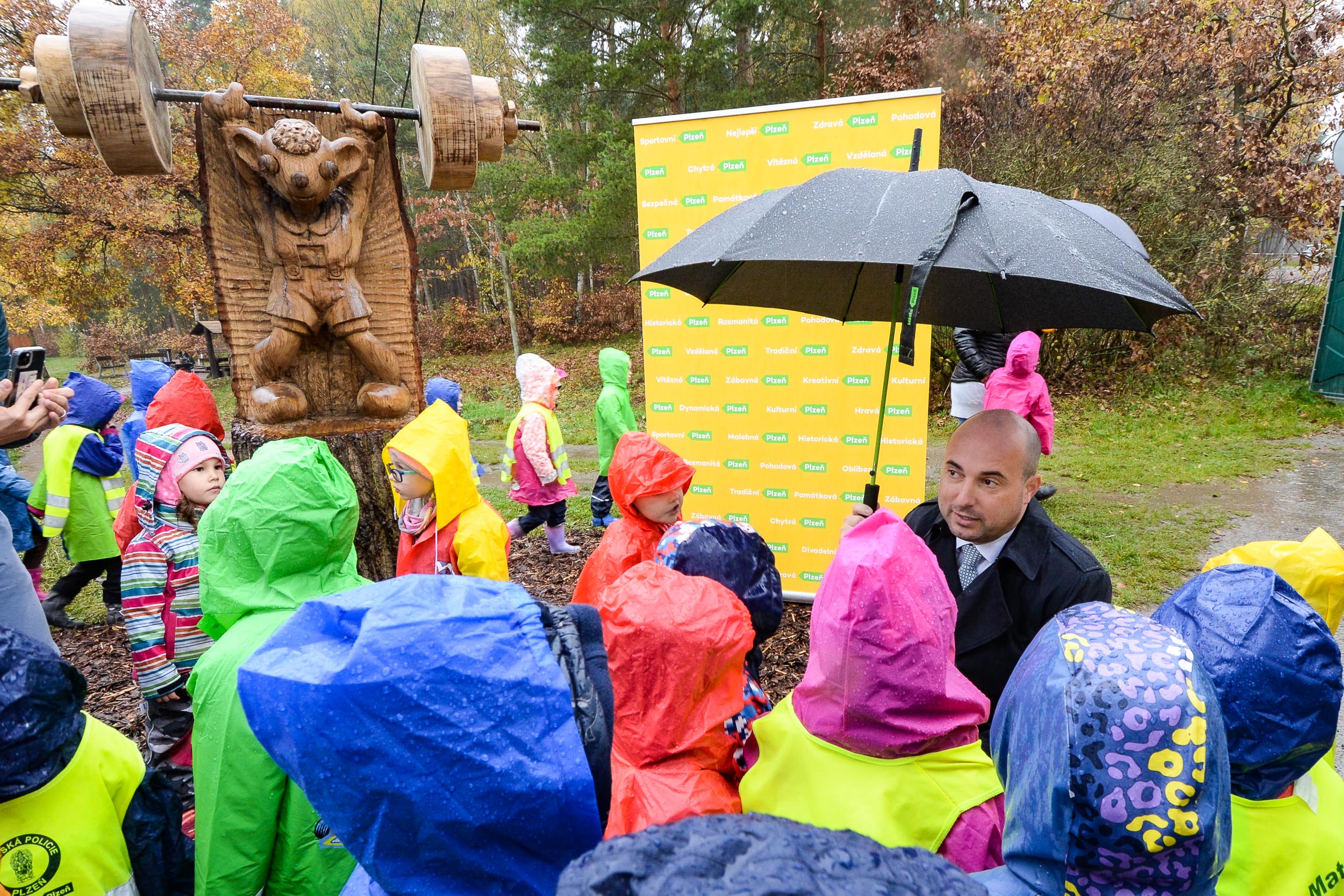 Doplnění Zážitkového okruhu Spejbla a Hurvínka (foto: M. Pecuch, 4.11.2022)