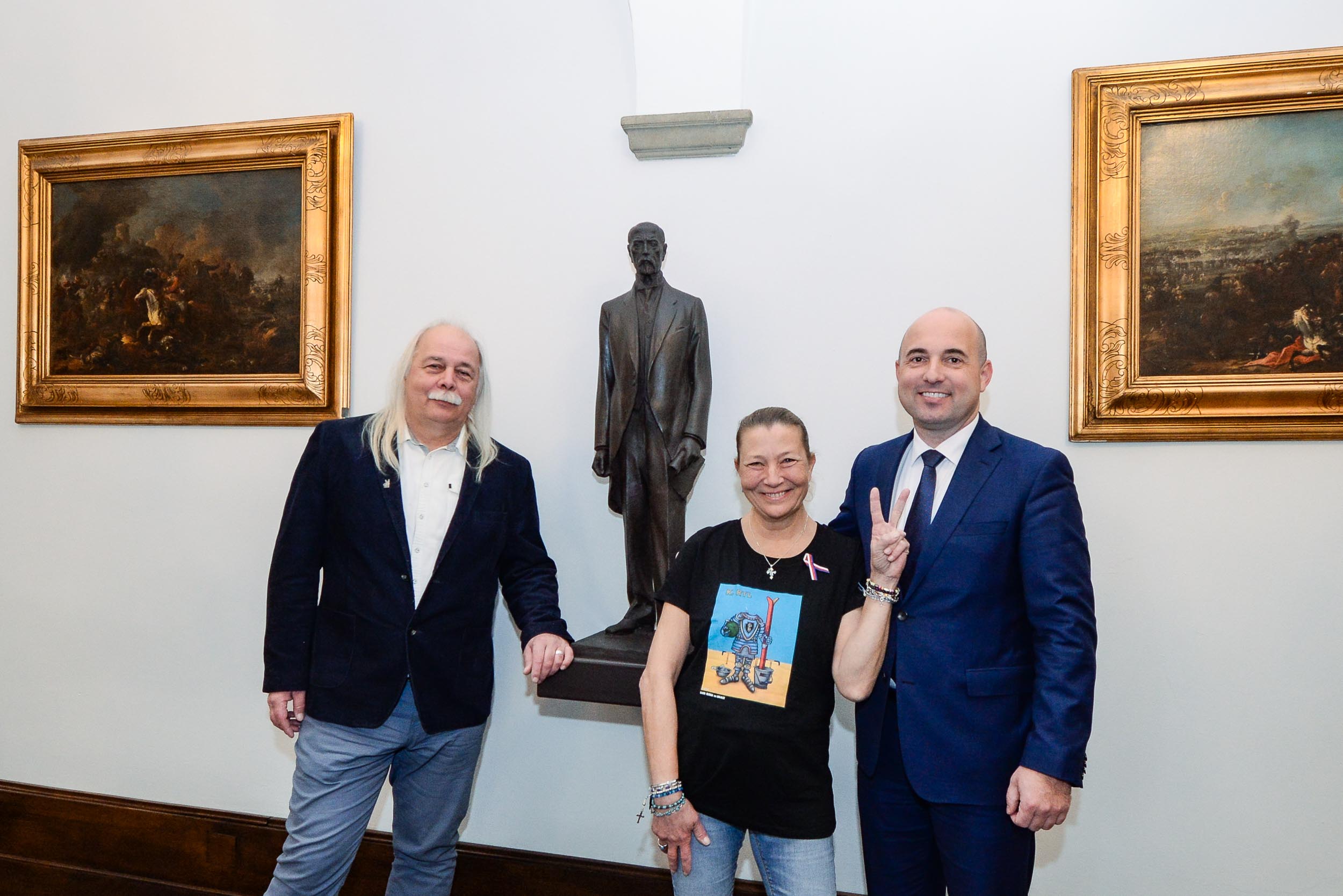 Plzeň si připomněla události 17. listopadu 1989 (foto: M. Pecuch, 17.11.2022)