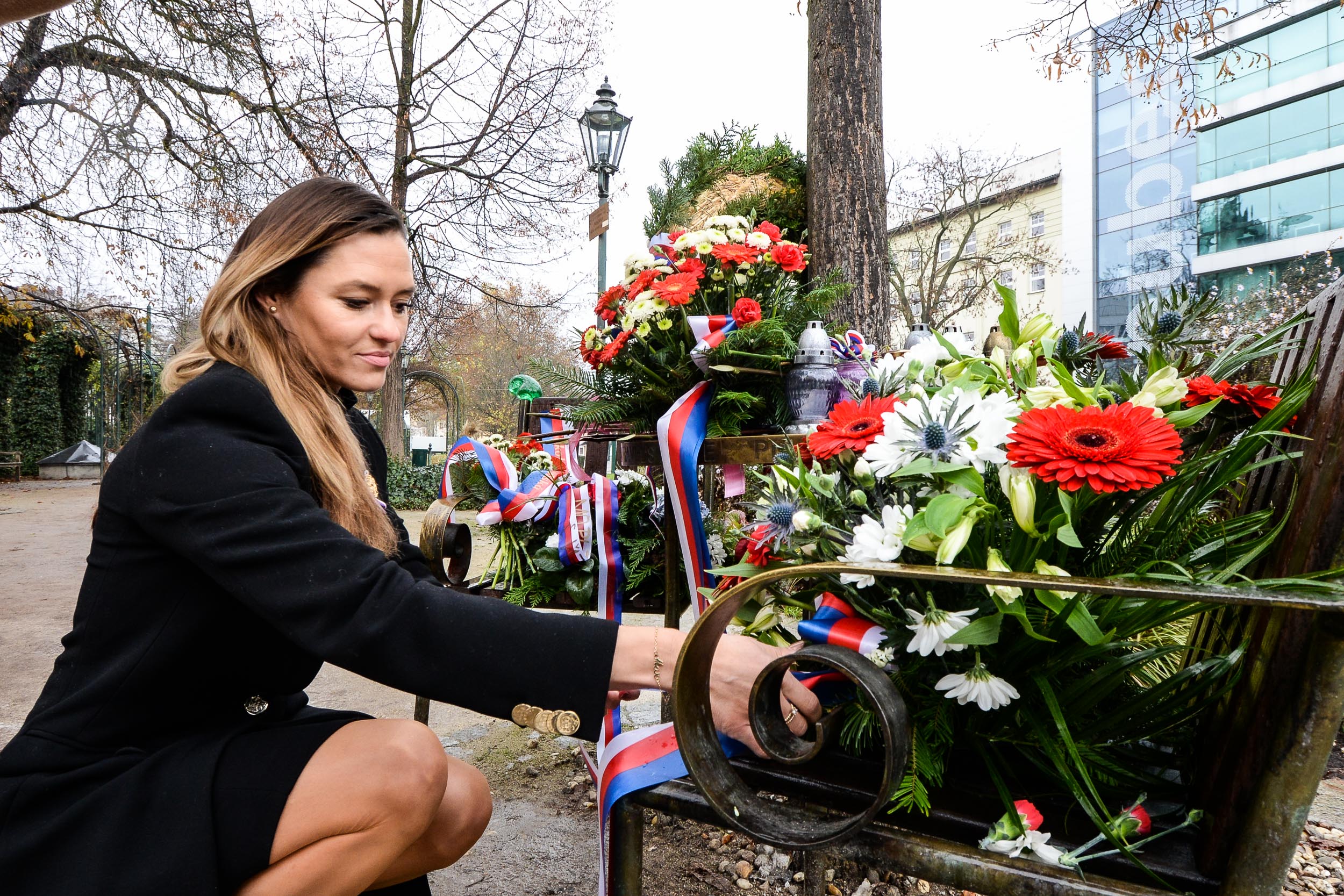 Plzeň si připomněla události 17. listopadu 1989 (foto: M. Pecuch, 17.11.2022)