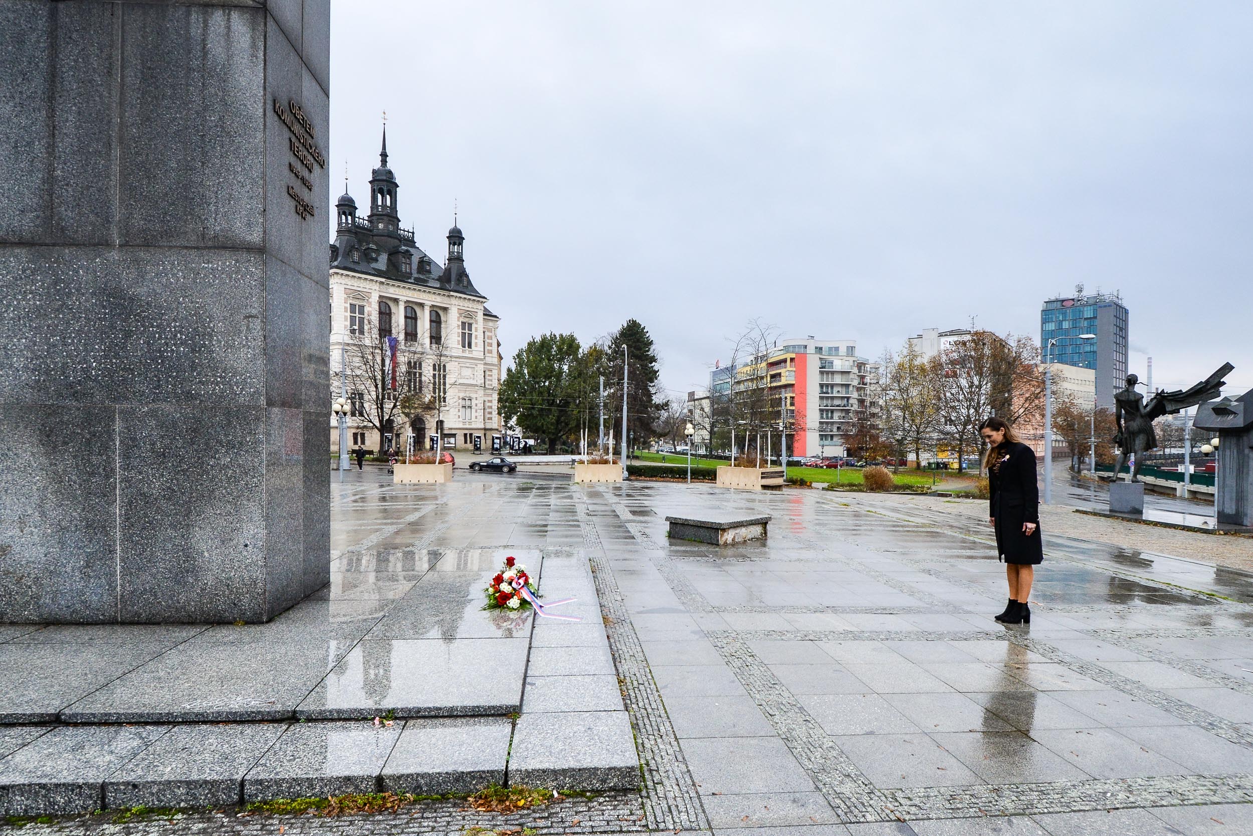 Plzeň si připomněla události 17. listopadu 1989 (foto: M. Pecuch, 17.11.2022)