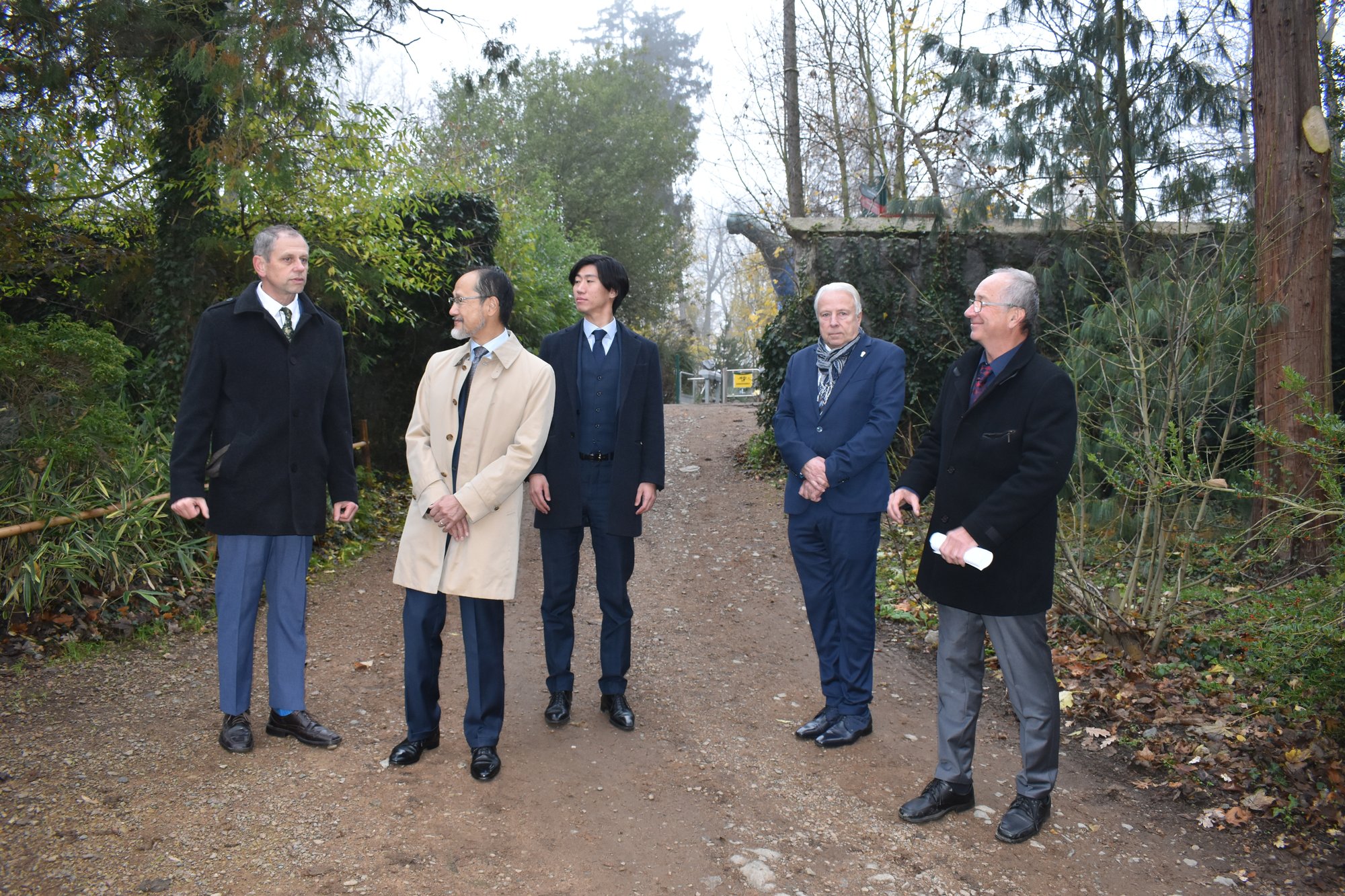 Velvyslanec Japonska v ČR navštívil Zoo v Plzni (foto: A. Jarošová, 15.11.2022)