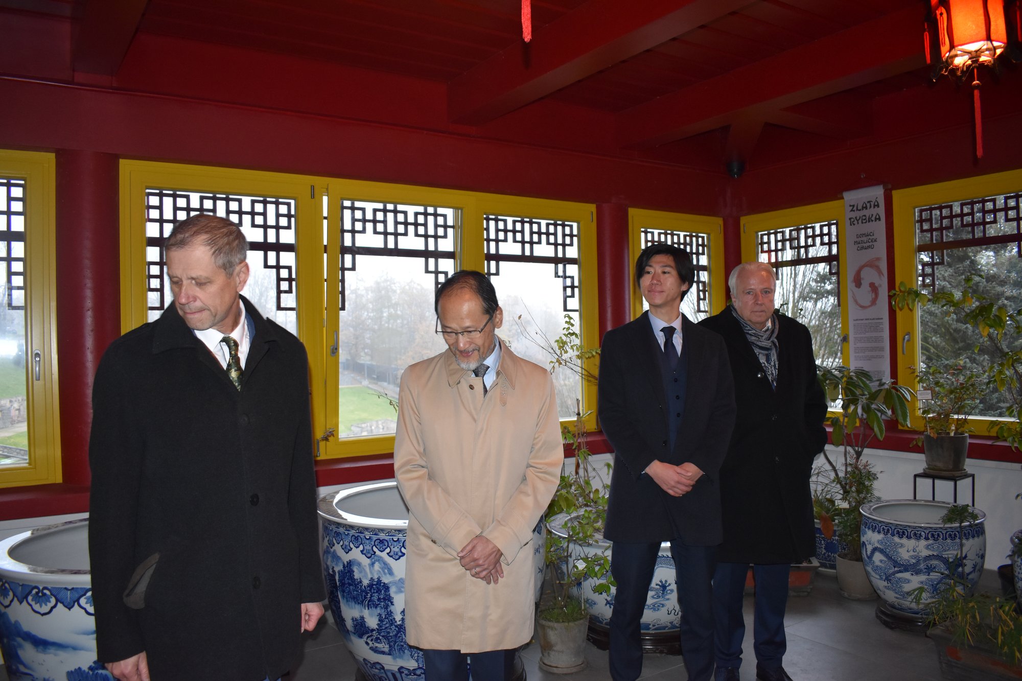 Velvyslanec Japonska v ČR navštívil Zoo v Plzni (foto: A. Jarošová, 15.11.2022)