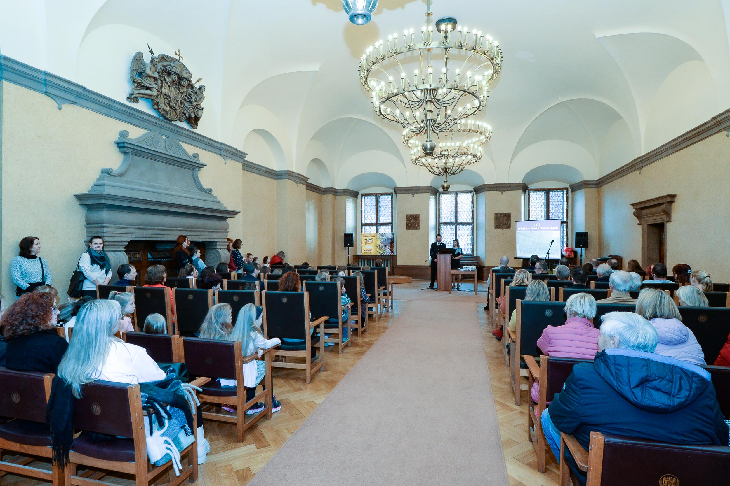 Konalo se slavnostní vyhlášení soutěže Kdy volat 150 (foto: M. Pecuch, 23.11.2022)