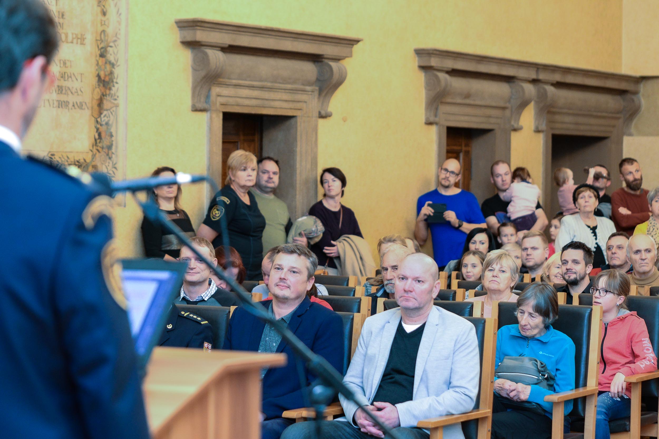 Konalo se slavnostní vyhlášení soutěže Kdy volat 150 (foto: M. Pecuch, 23.11.2022)