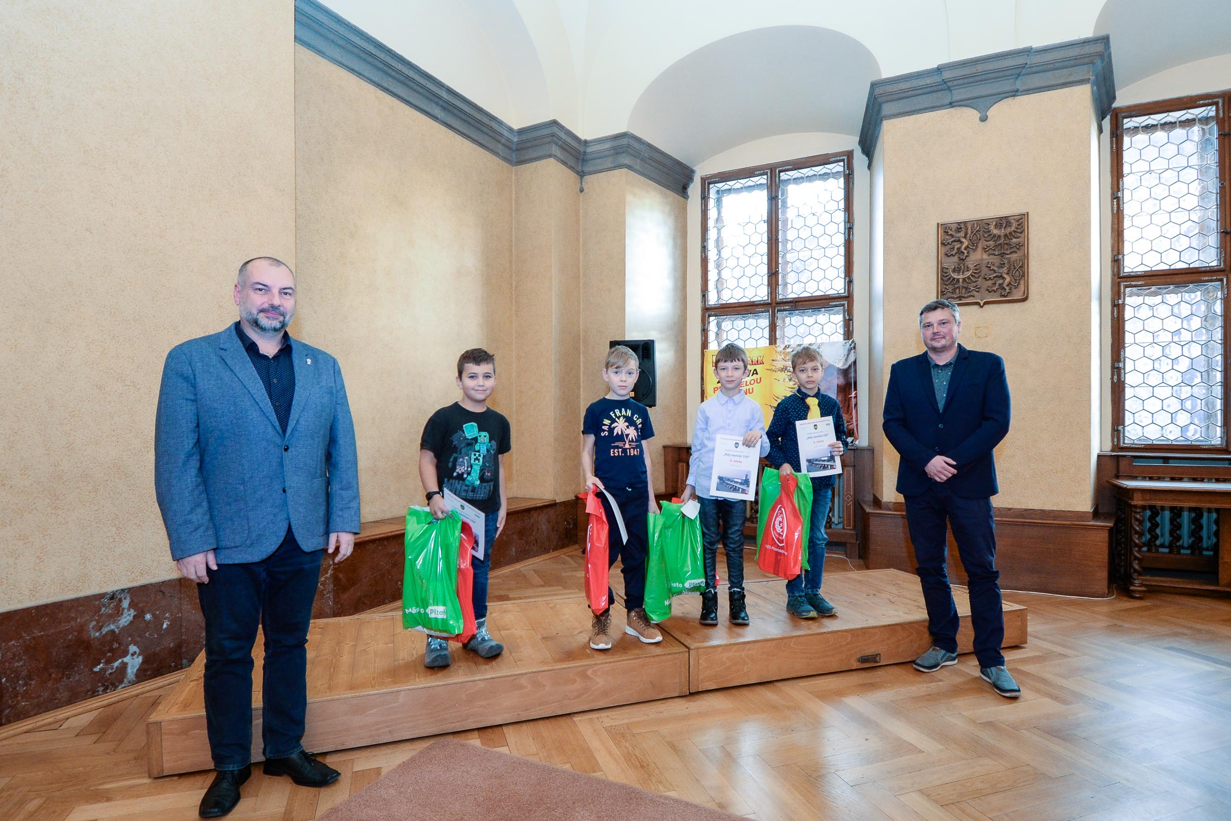 Konalo se slavnostní vyhlášení soutěže Kdy volat 150 (foto: M. Pecuch, 23.11.2022)