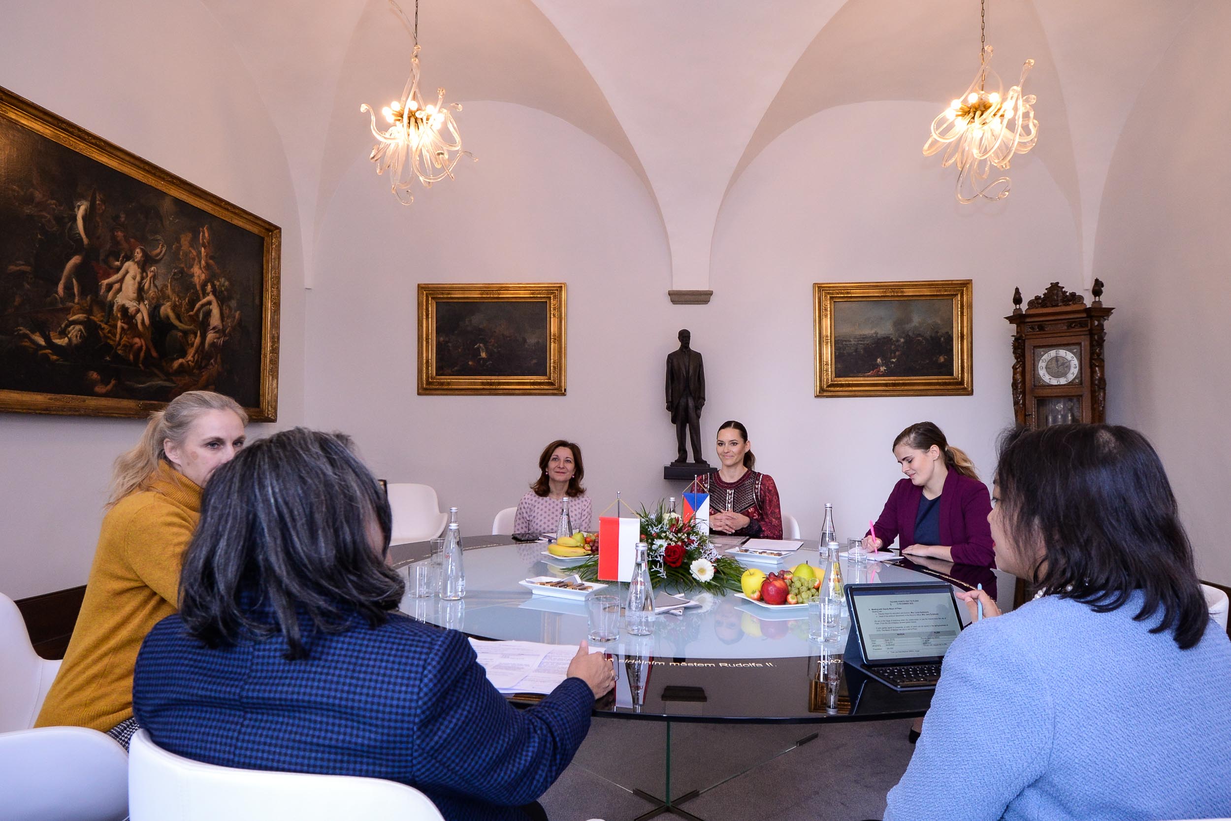 Návštěva indonéské velvyslankyně v Plzni (foto: M. Pecuch, 13.12.2022)