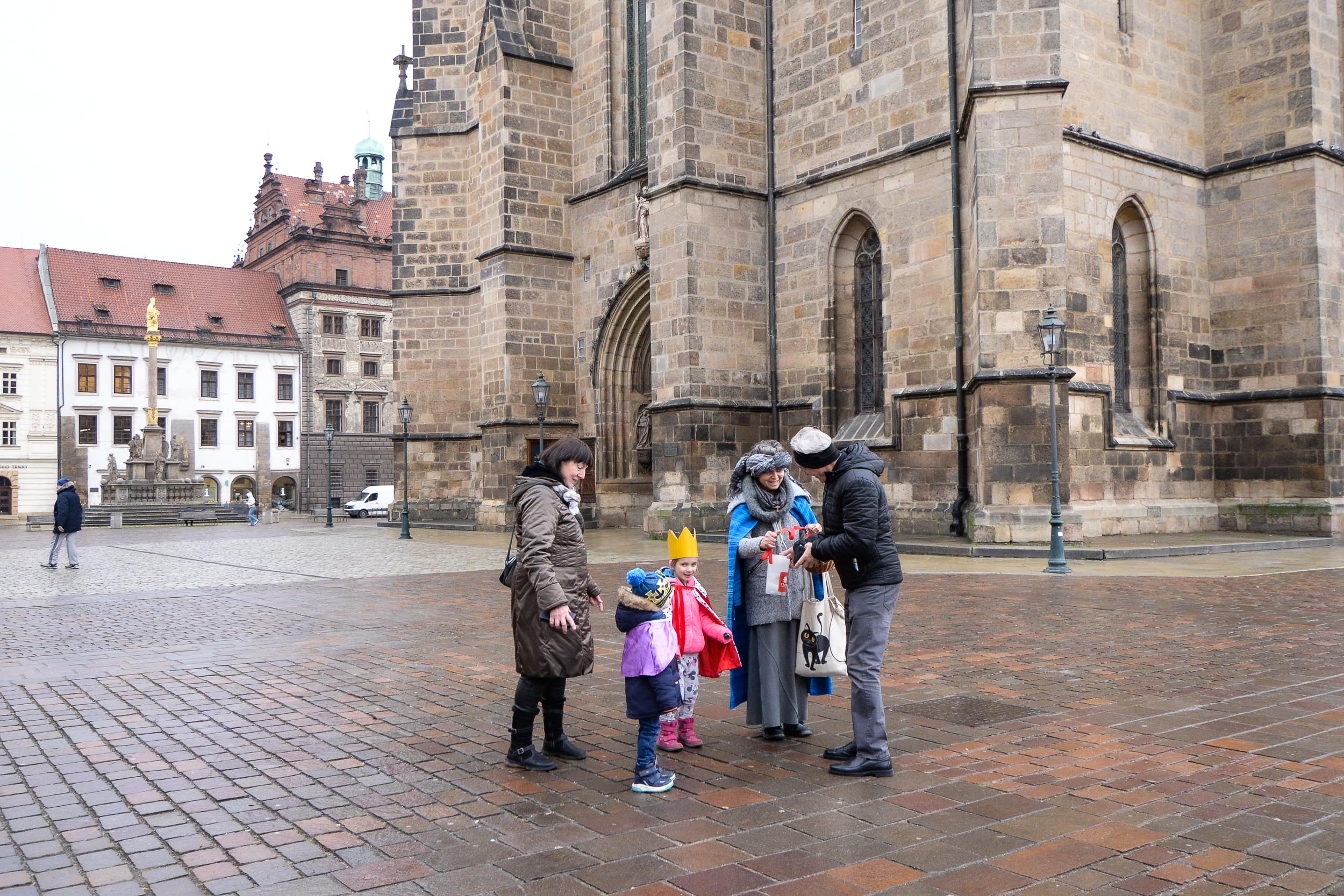 Tři králové (foto: M. Pecuch, 6.1.2023)