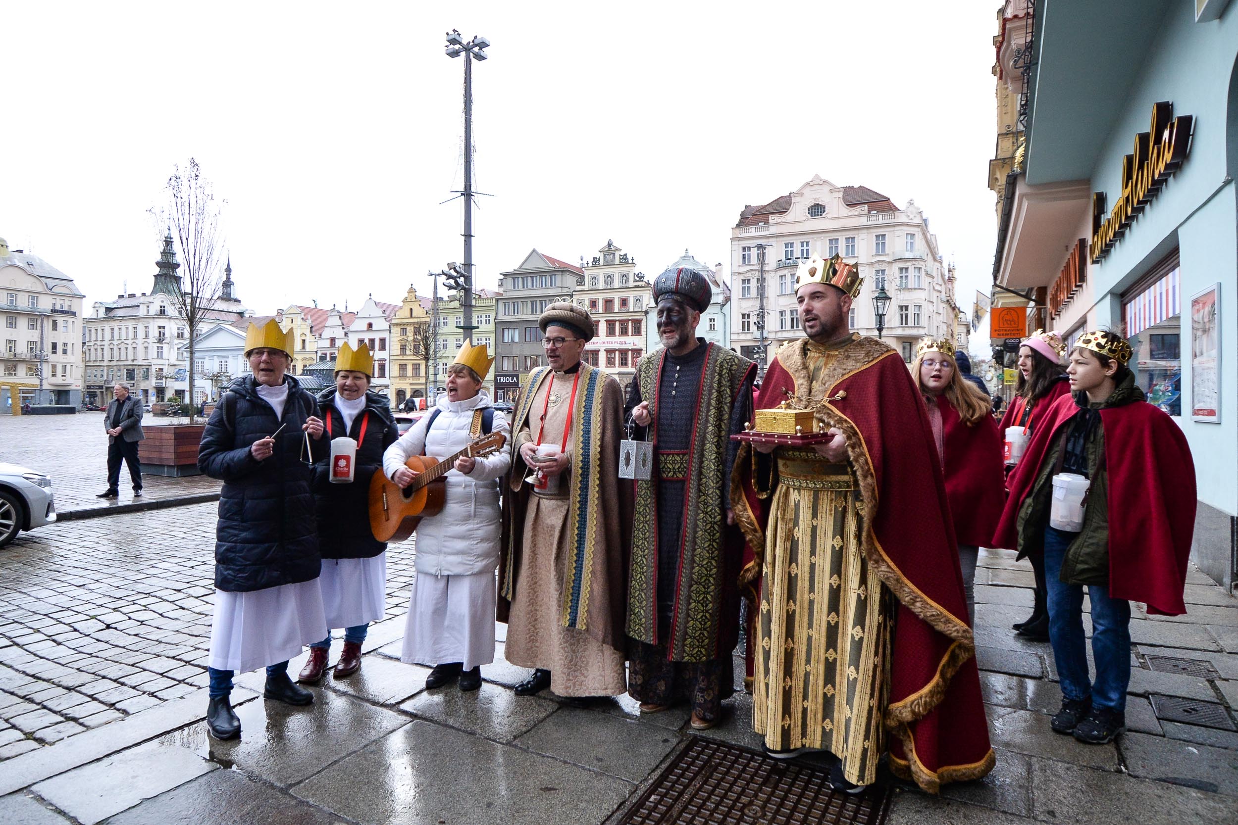 Tři králové (foto: M. Pecuch, 6.1.2023)