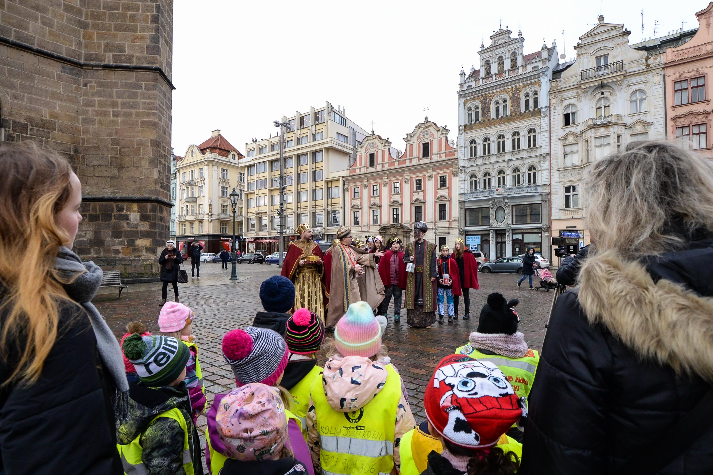 Tři králové (foto: M. Pecuch, 6.1.2023)