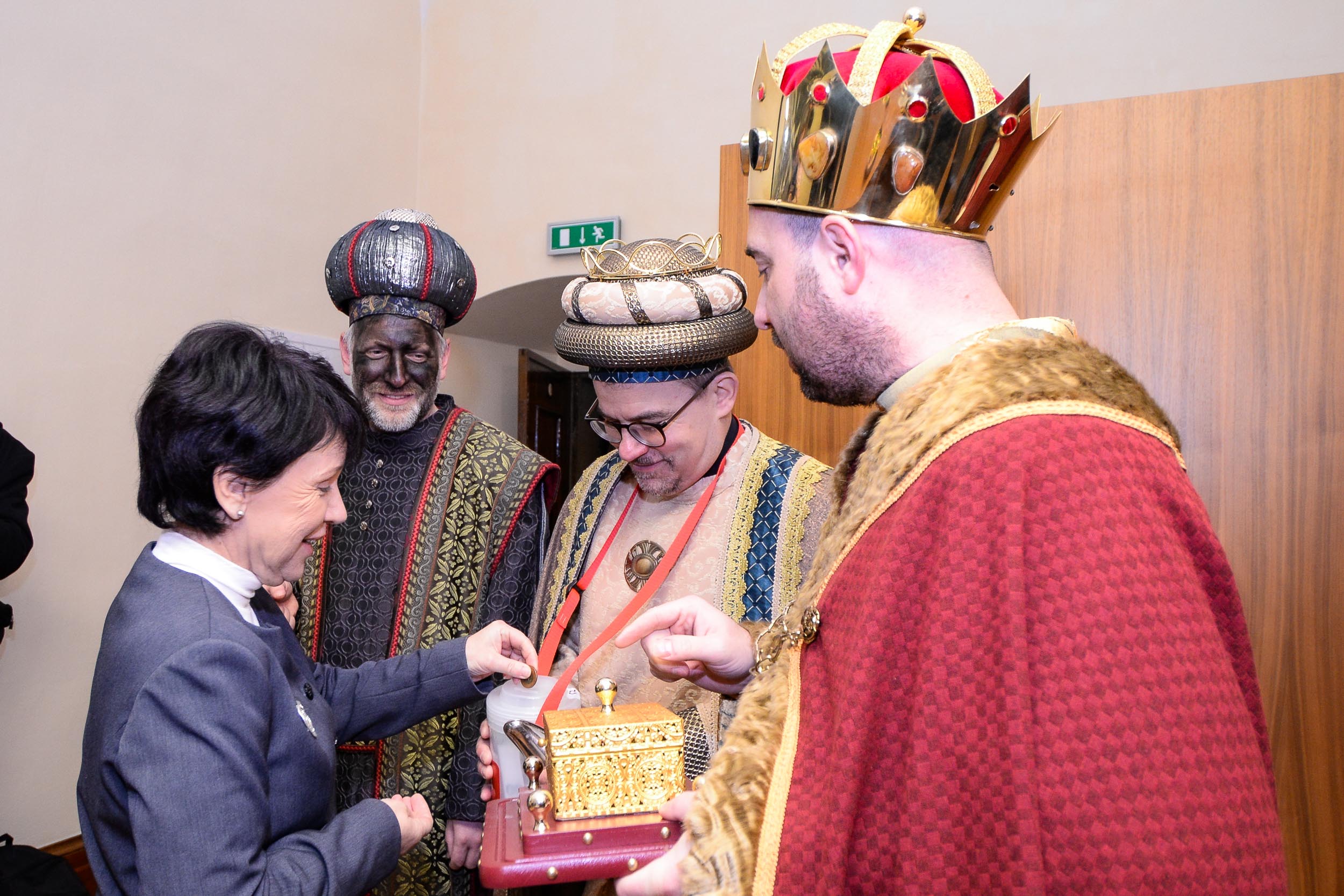 Tři králové (foto: M. Pecuch, 6.1.2023)