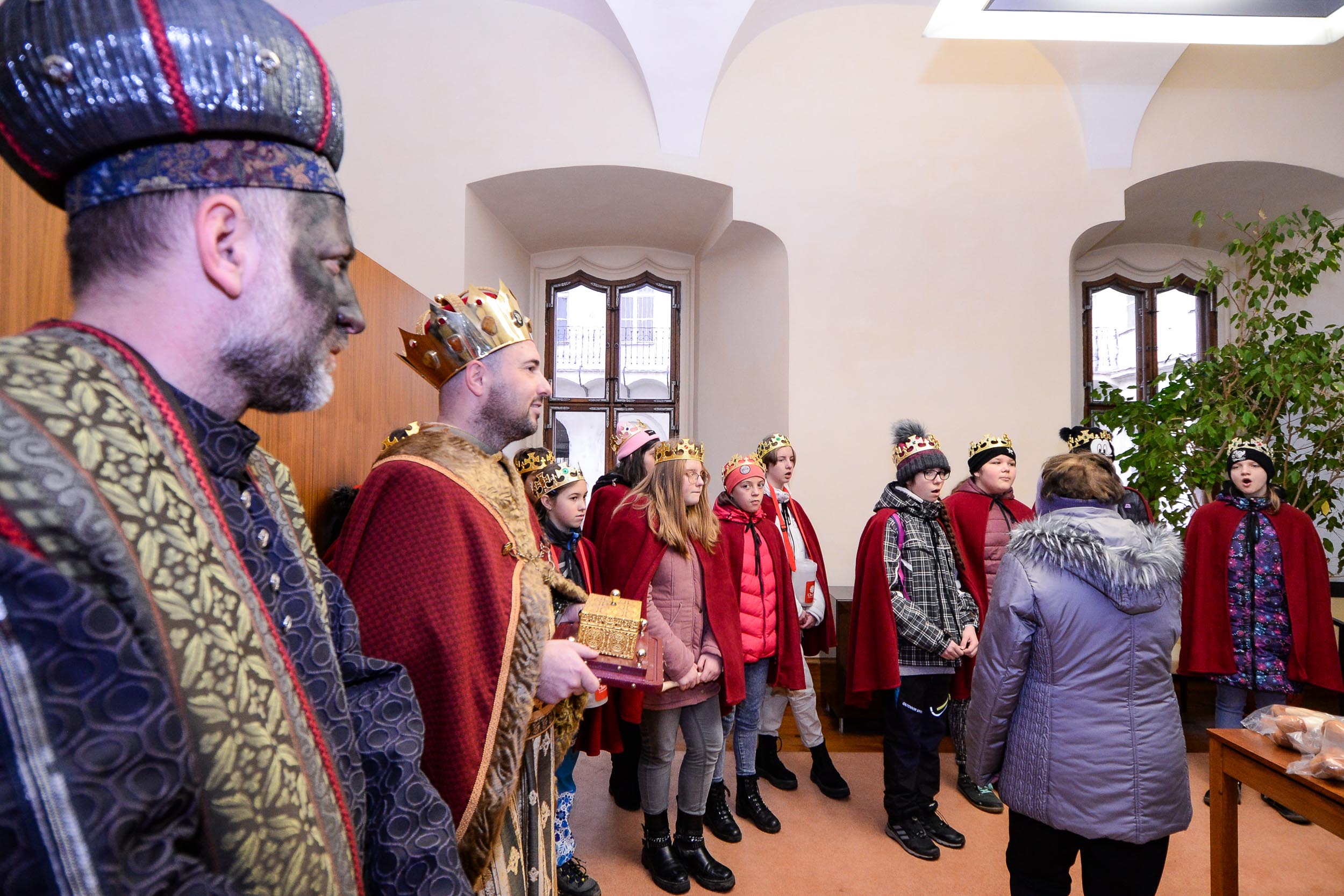 Tři králové (foto: M. Pecuch, 6.1.2023)