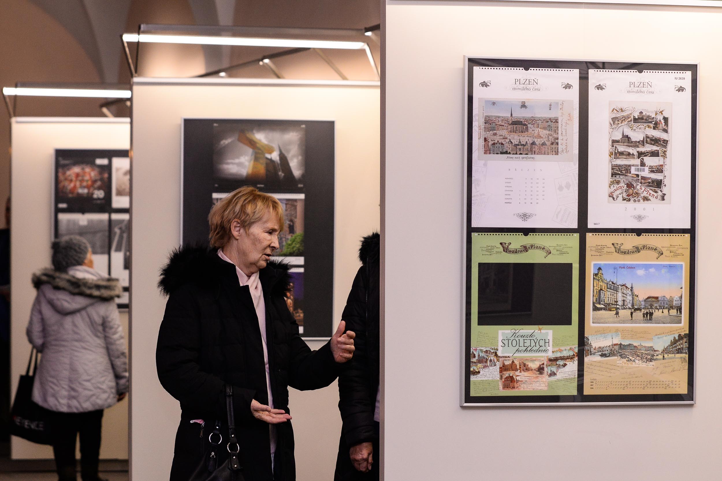 Kalendáře historické i současné aneb Plzeň v kalendářích – svébytných záznamech času (foto: M. Pecuch, 9.1.2023)