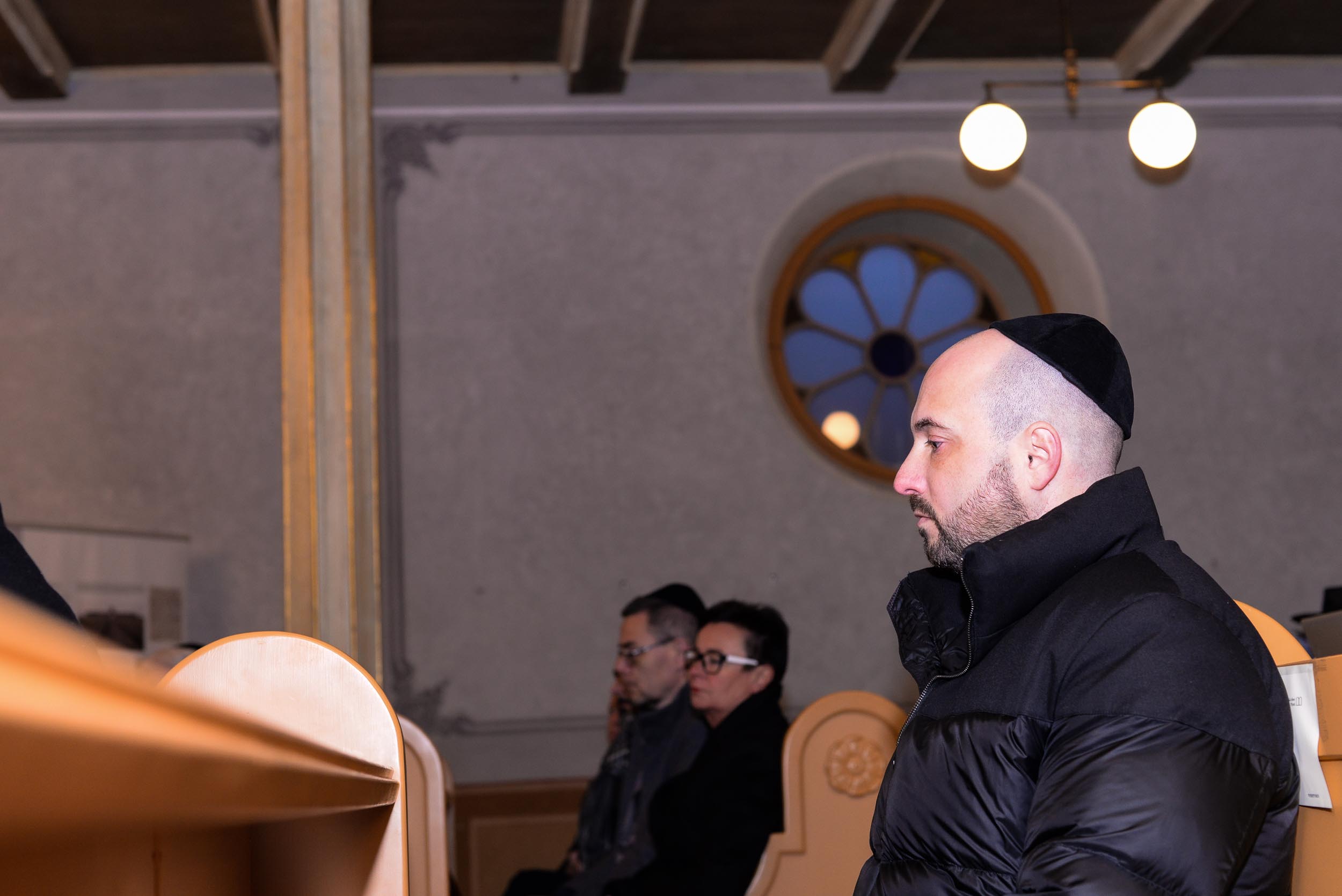 Plzeň uctila památku Židů, kteří byli před 81 lety deportováni do Terezína (foto: M. Pecuch, 22.1.2023)