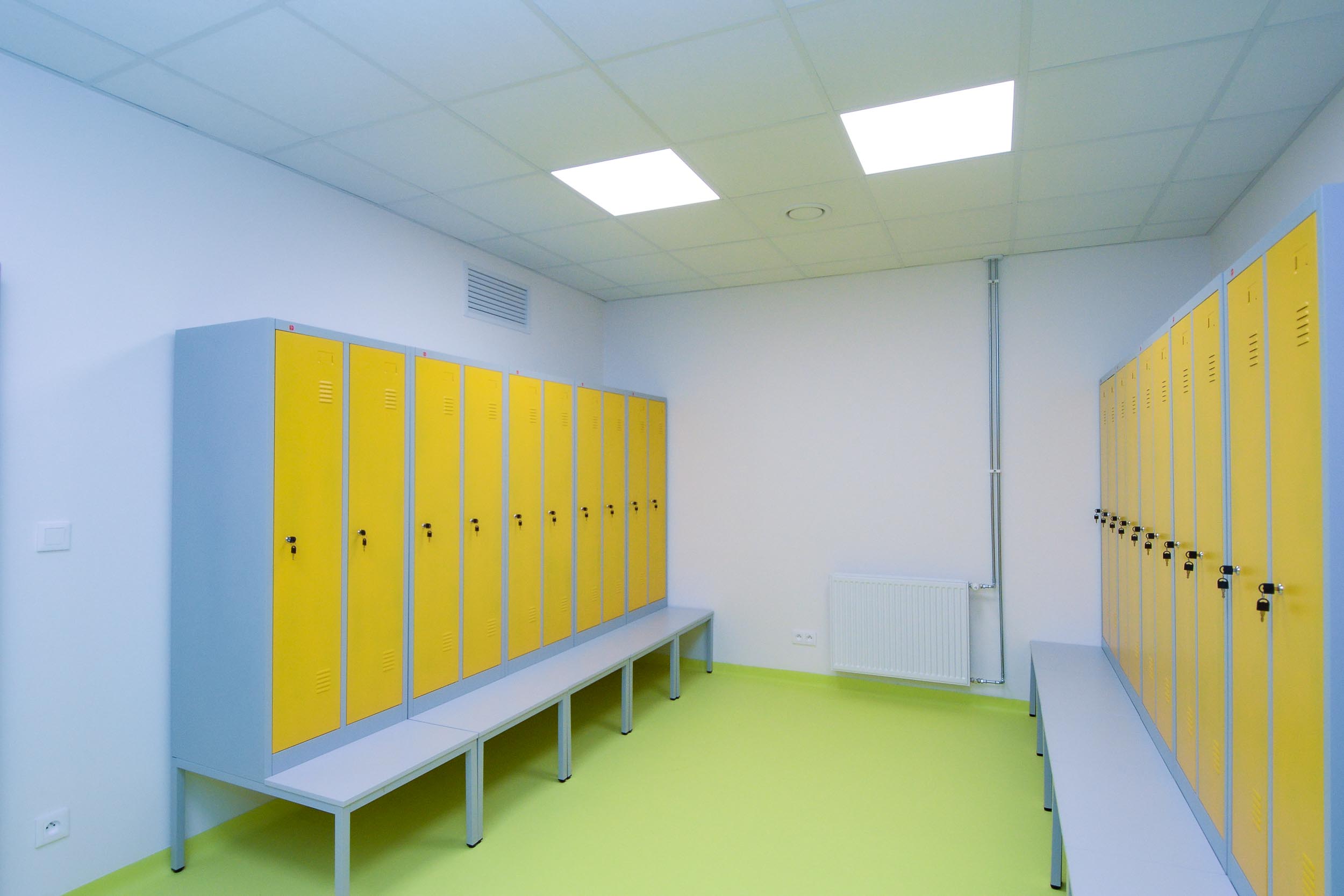 Sportovní gymnázium má novou atletickou halu (foto: M. Pecuch, 25.1.2023)