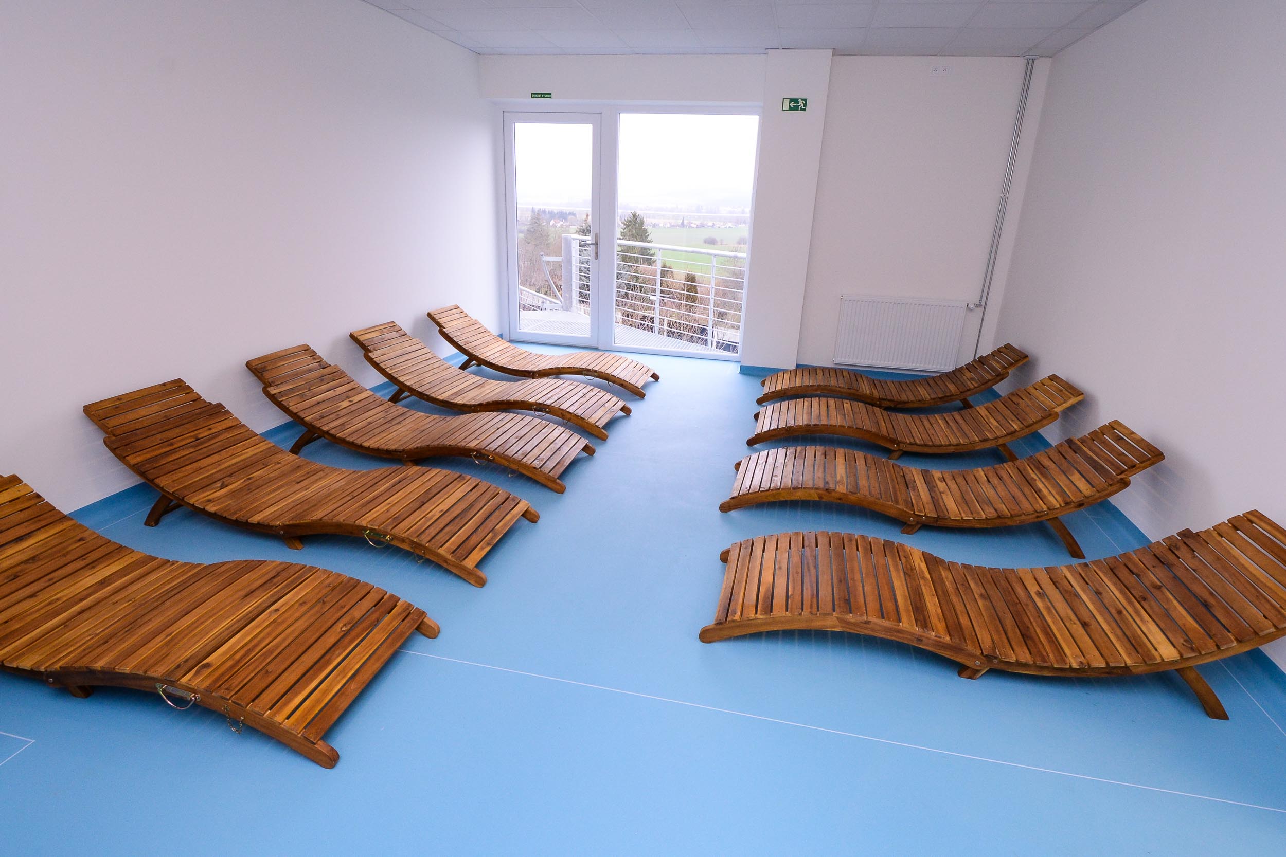 Sportovní gymnázium má novou atletickou halu (foto: M. Pecuch, 25.1.2023)