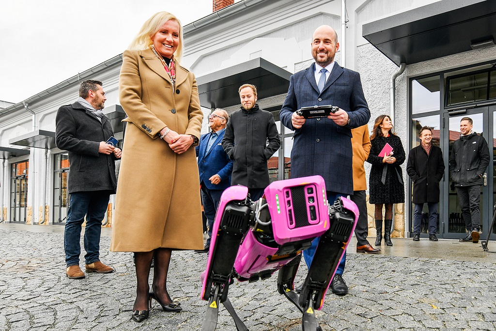 TechTower - otevřeno (foto: M. Chaloupka, 1.2.2023)