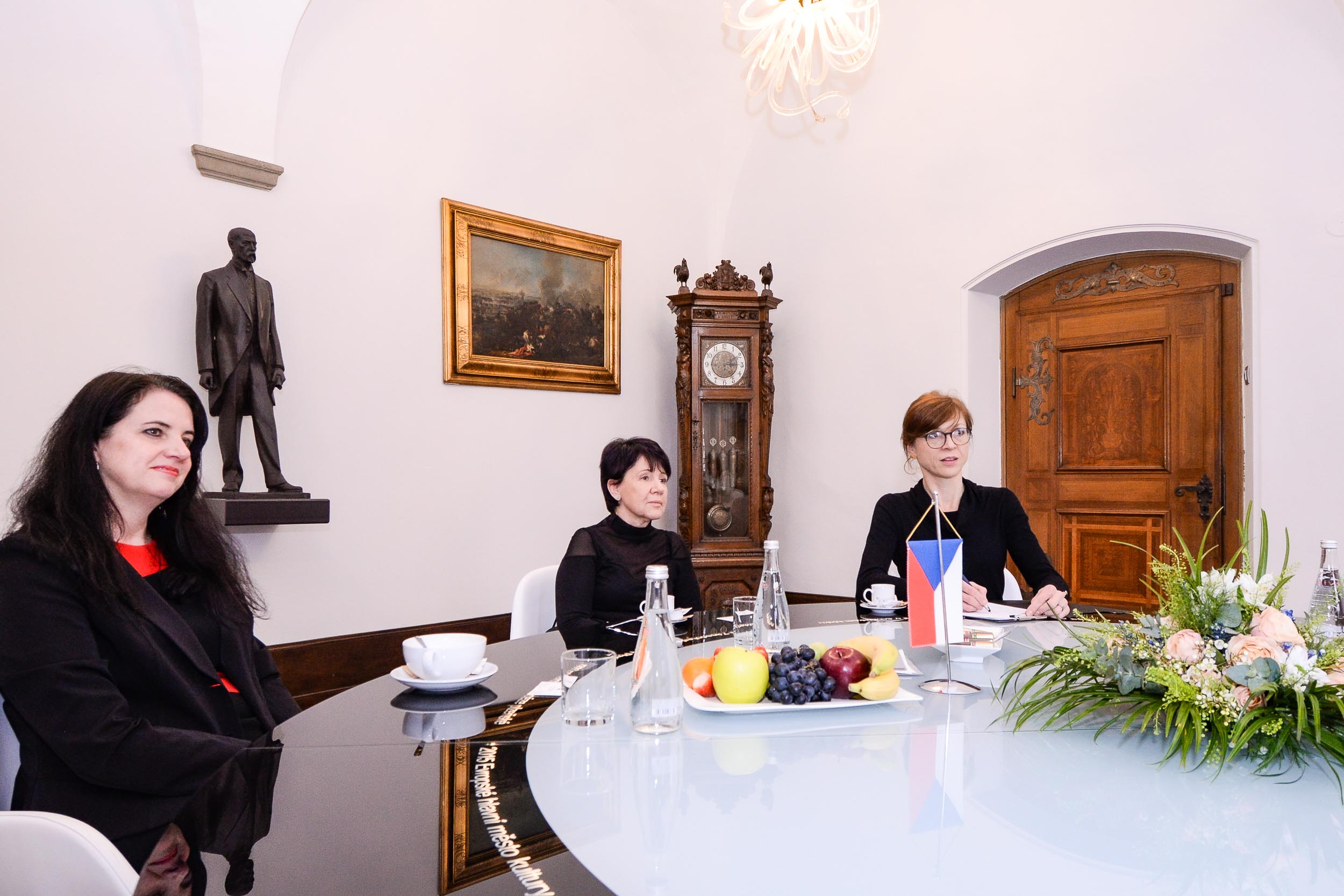 Velvyslanec Indie navštívil plzeňskou radnici (foto: M. Pecuch, 2.2.2023)