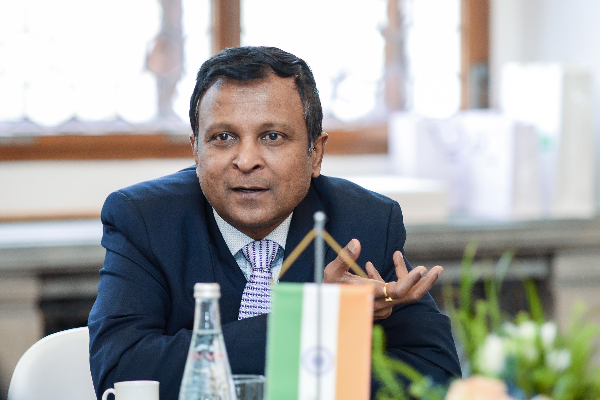 Velvyslanec Indie navštívil plzeňskou radnici (foto: M. Pecuch, 2.2.2023)