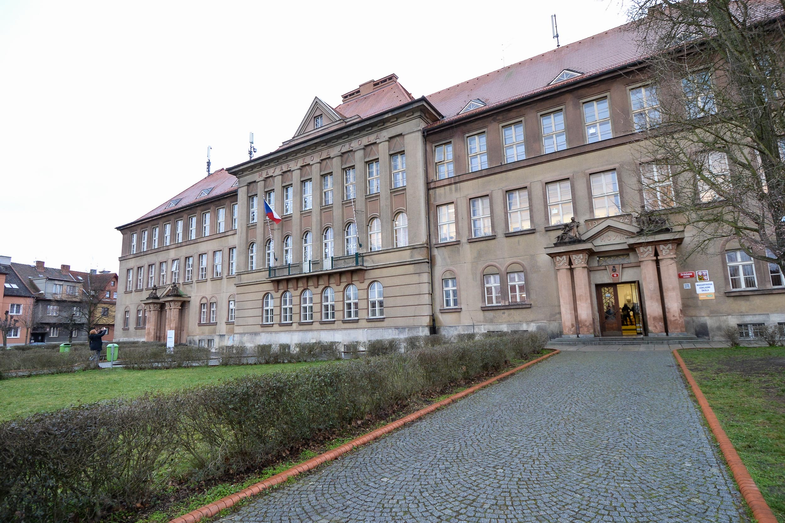 Masarykova základní škola Plzeň oslavila 100 let od svého otevření (foto: M. Pecuch, 3.2.2023)