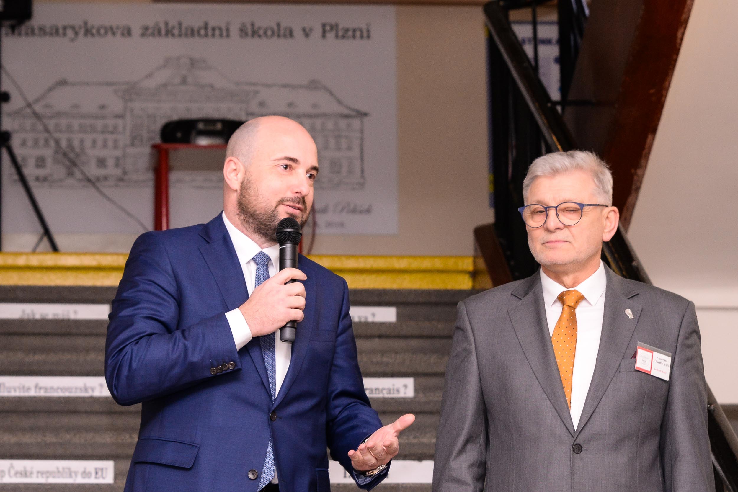 Masarykova základní škola Plzeň oslavila 100 let od svého otevření (foto: M. Pecuch, 3.2.2023)