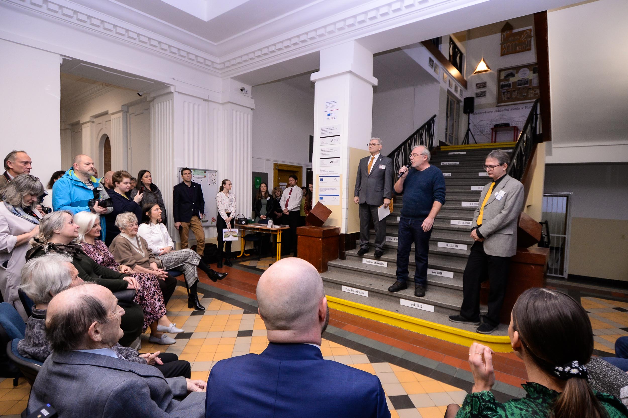 Masarykova základní škola Plzeň oslavila 100 let od svého otevření (foto: M. Pecuch, 3.2.2023)