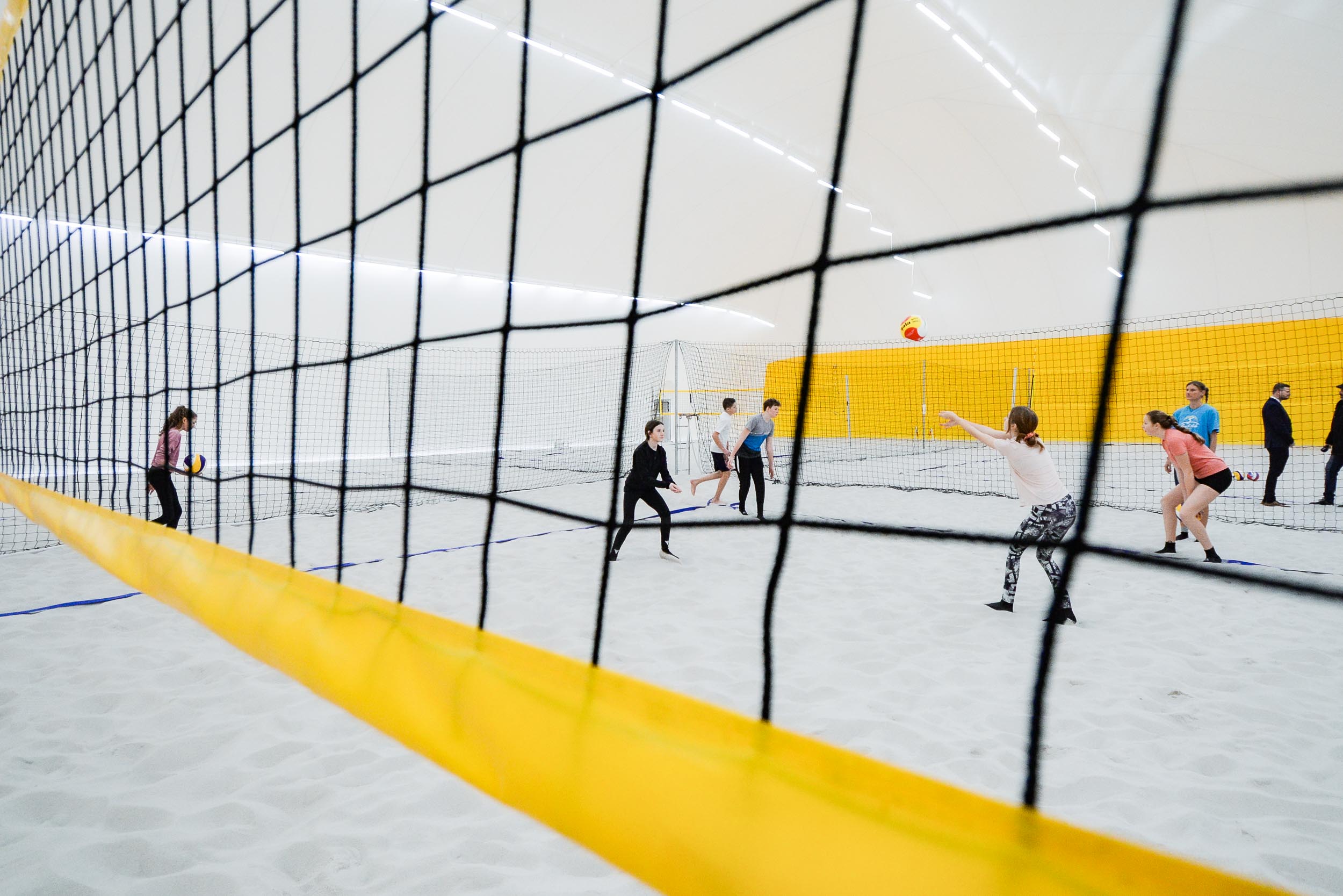 Ve Sportovním areálu na Prokopávce vystavělo město nová hřiště na plážový volejbal