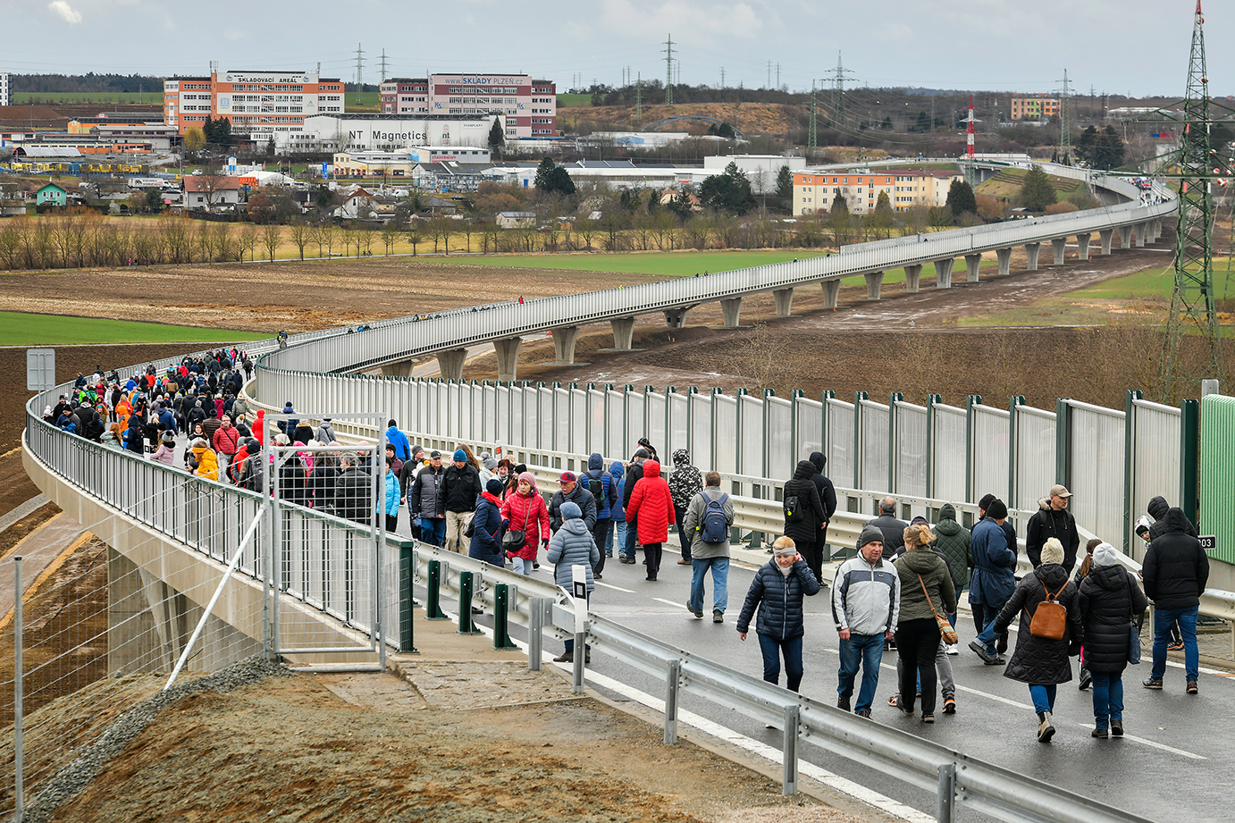 Západní okruh Plzně se otevřel řidičům