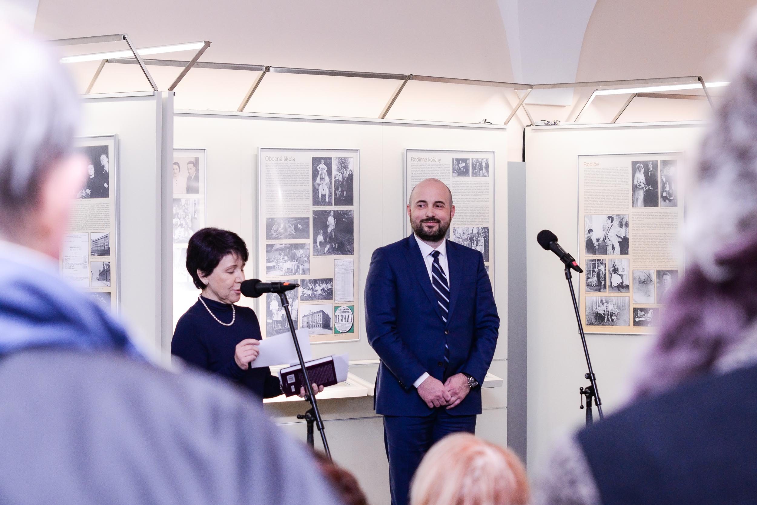 Tady jsem se narodil - výstava o Miroslavu Horníčkovi a Plzni (foto: M. Pecuch, 20.2.2023)