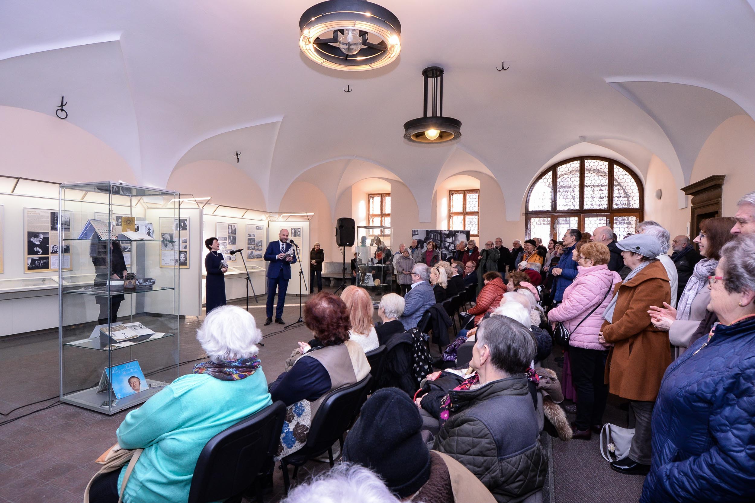 Tady jsem se narodil - výstava o Miroslavu Horníčkovi a Plzni (foto: M. Pecuch, 20.2.2023)