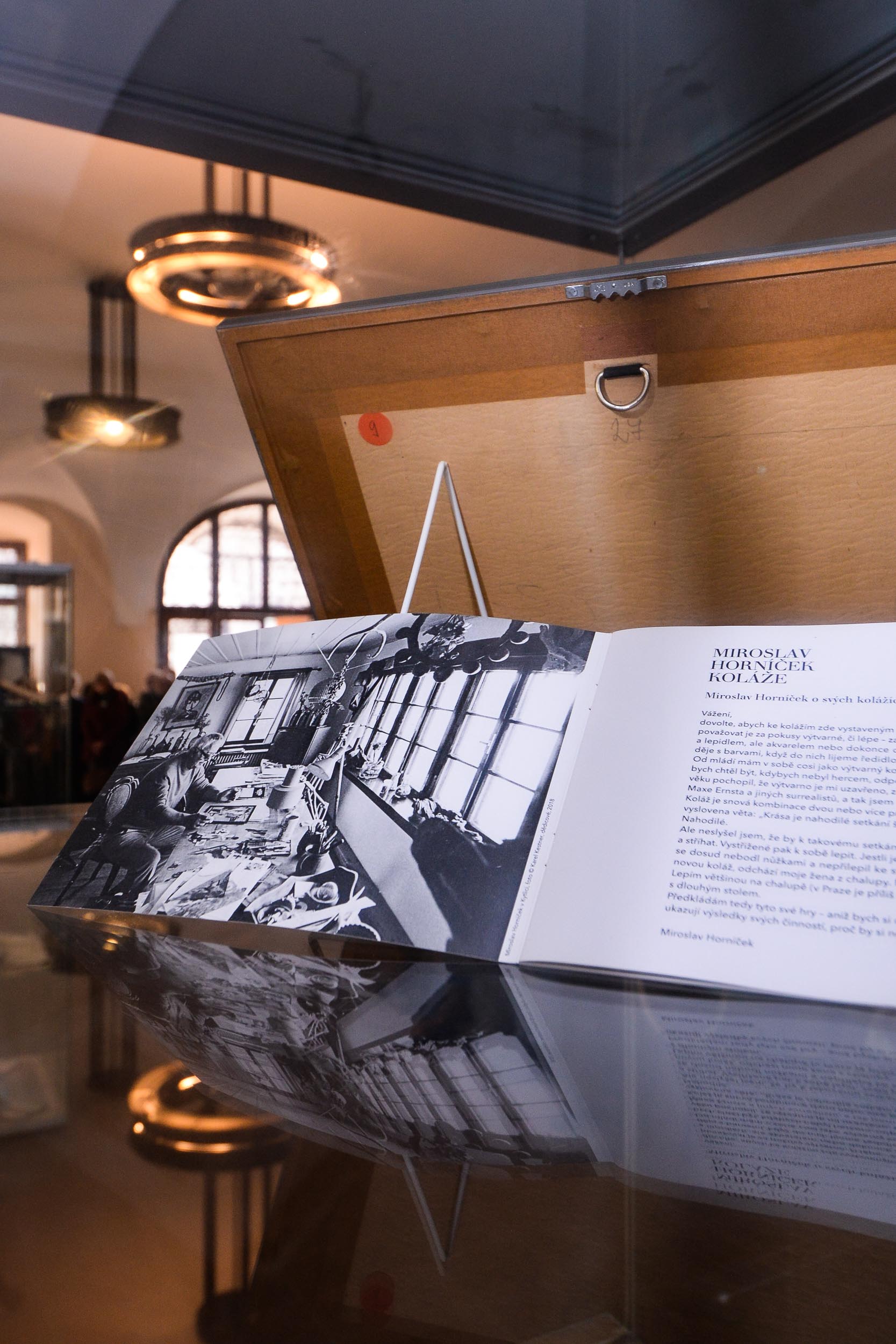 Tady jsem se narodil - výstava o Miroslavu Horníčkovi a Plzni (foto: M. Pecuch, 20.2.2023)