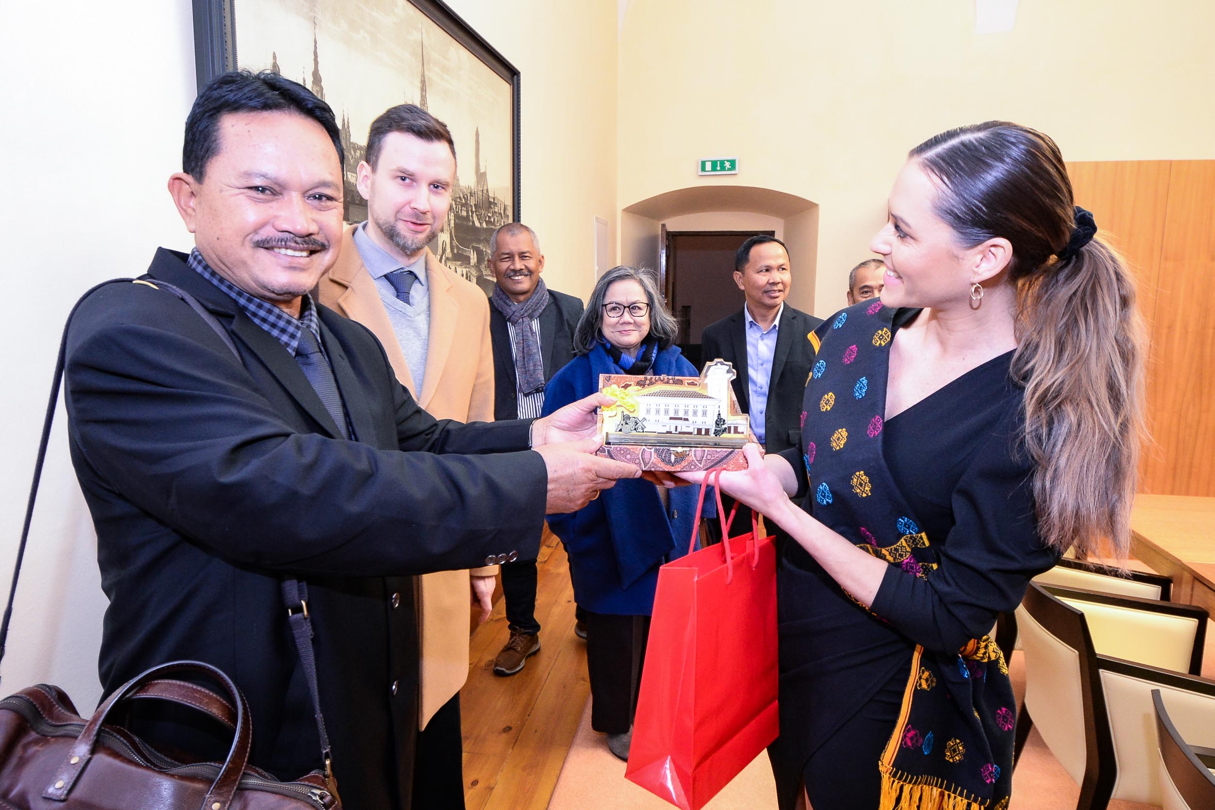 O společných projektech jednala Plzeň a indonéské město Madiun (foto: M. Pecuch, 6.3.2023)