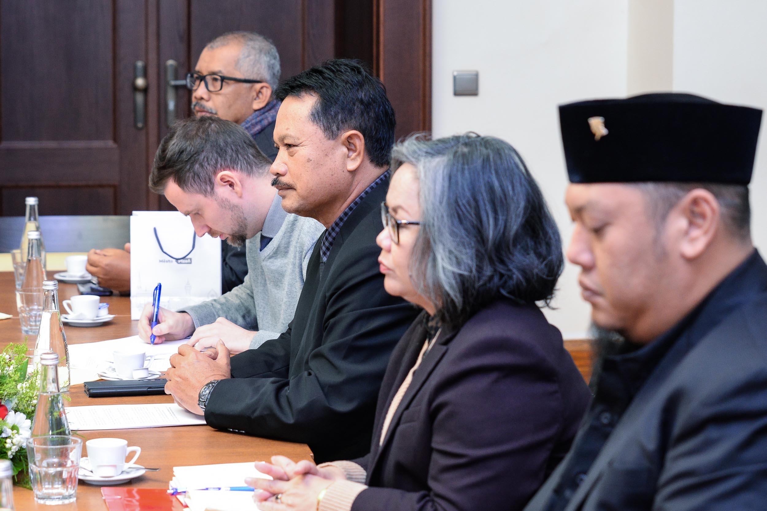 O společných projektech jednala Plzeň a indonéské město Madiun (foto: M. Pecuch, 6.3.2023)