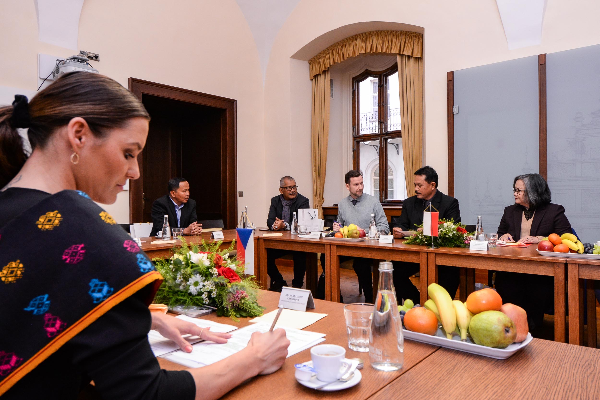 O společných projektech jednala Plzeň a indonéské město Madiun (foto: M. Pecuch, 6.3.2023)