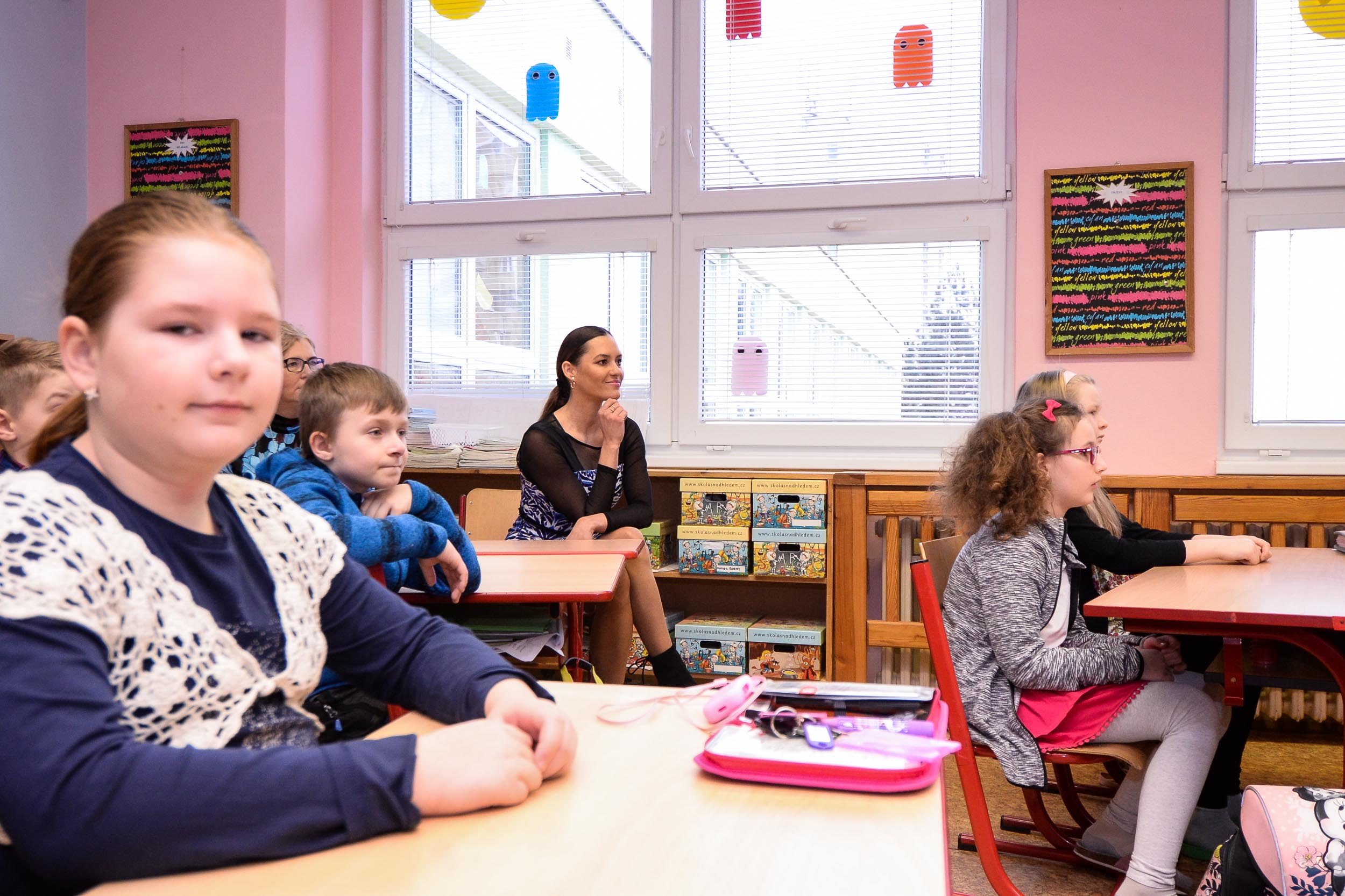 Hodina etikety na 1. ZŠ (foto: M. Pecuch, 7.3.2023)