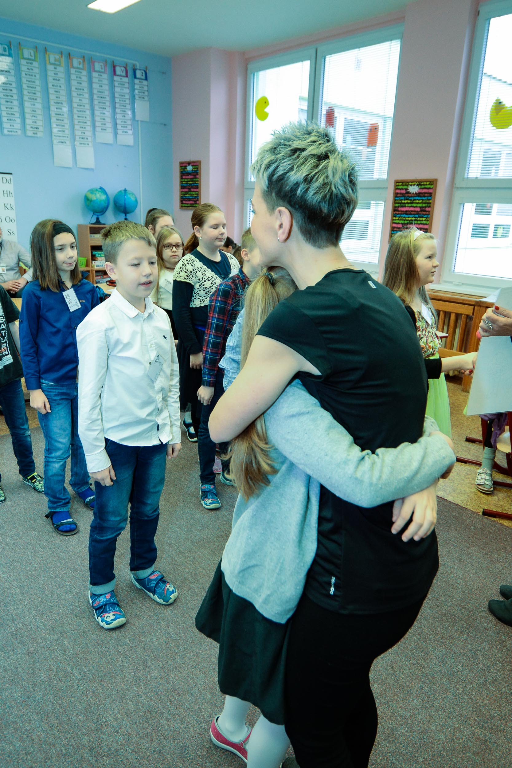 Hodina etikety na 1. ZŠ (foto: M. Pecuch, 7.3.2023)
