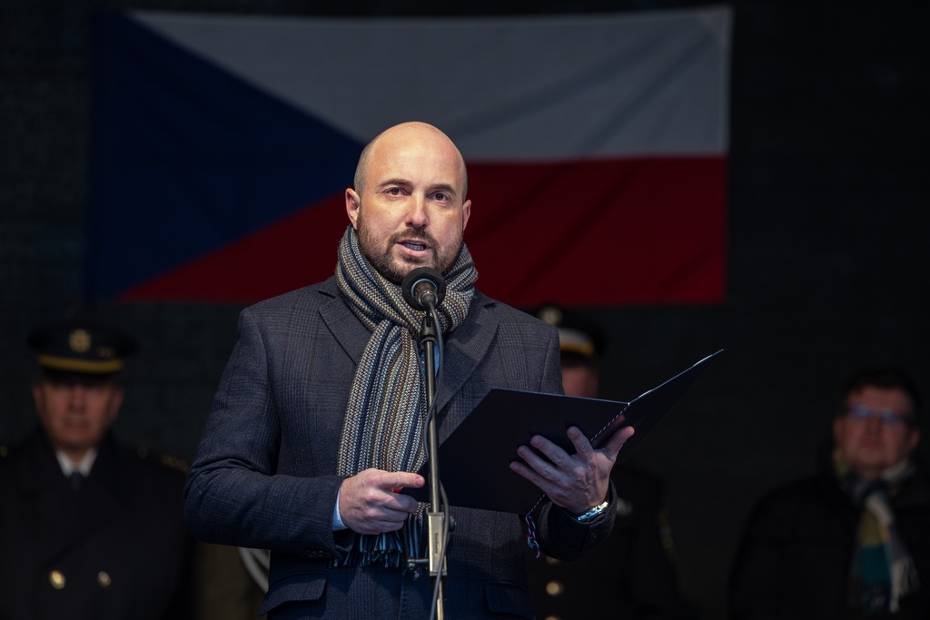 Plzeňané si připomněli 173. výročí narození T. G. Masaryka (foto: R. Muchka, 7.3.2023)